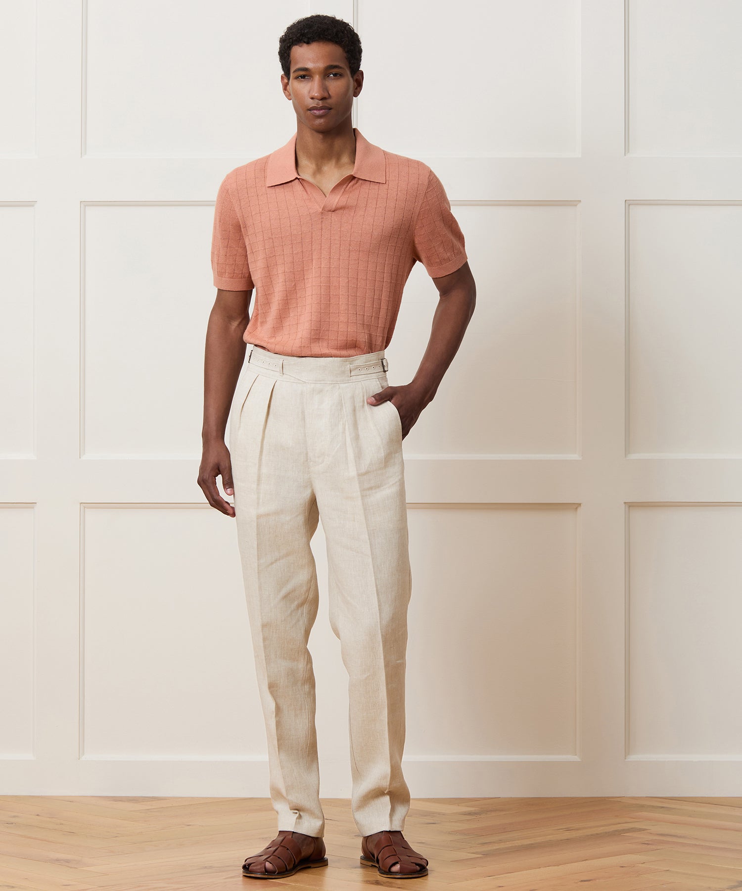 Irish Linen Gurkha Trouser - Image 4