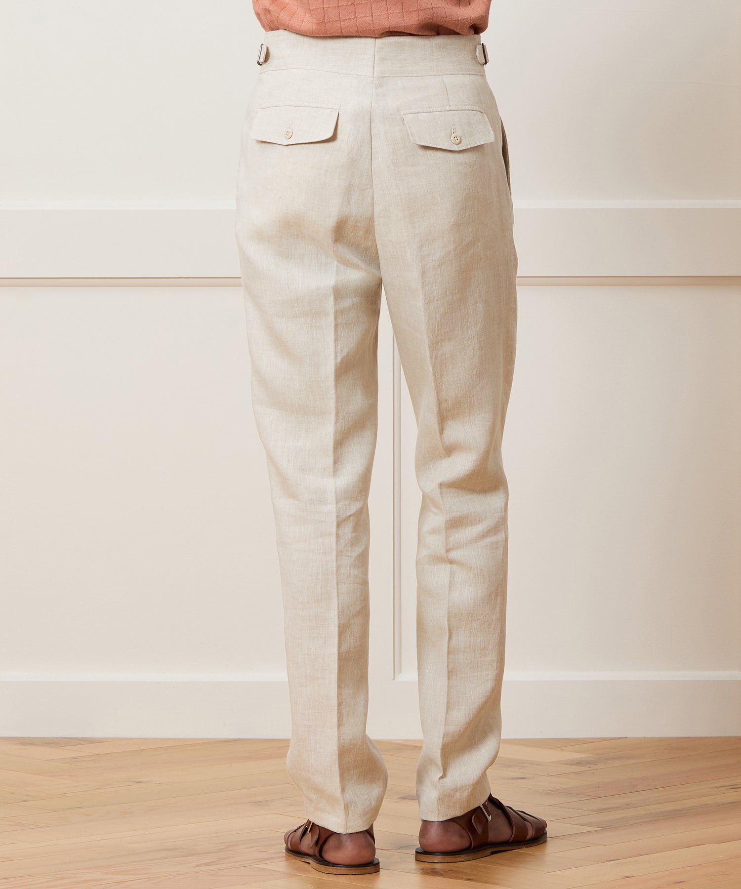 Irish Linen Gurkha Trouser - Image 3