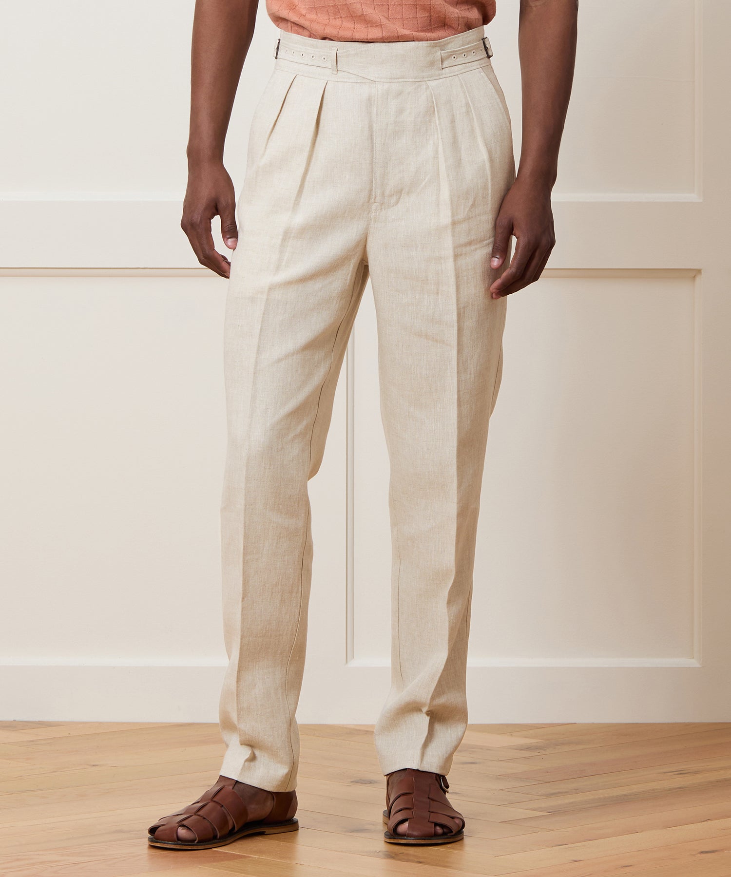 Irish Linen Gurkha Trouser - Image 2
