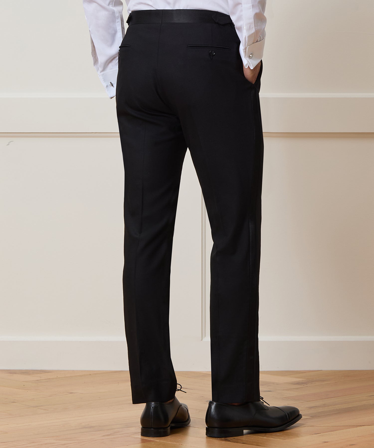 Slim Italian Wool Shawl Tuxedo - Image 5