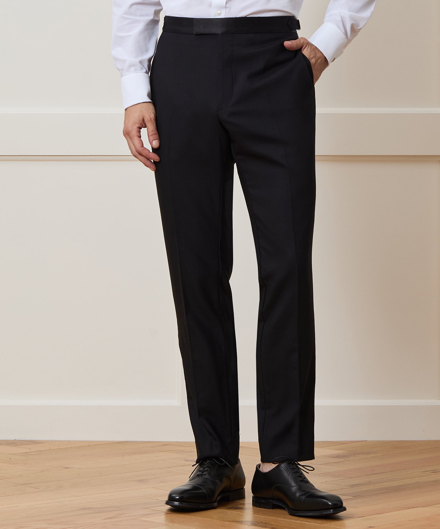 Slim Italian Wool Shawl Tuxedo - Image 4