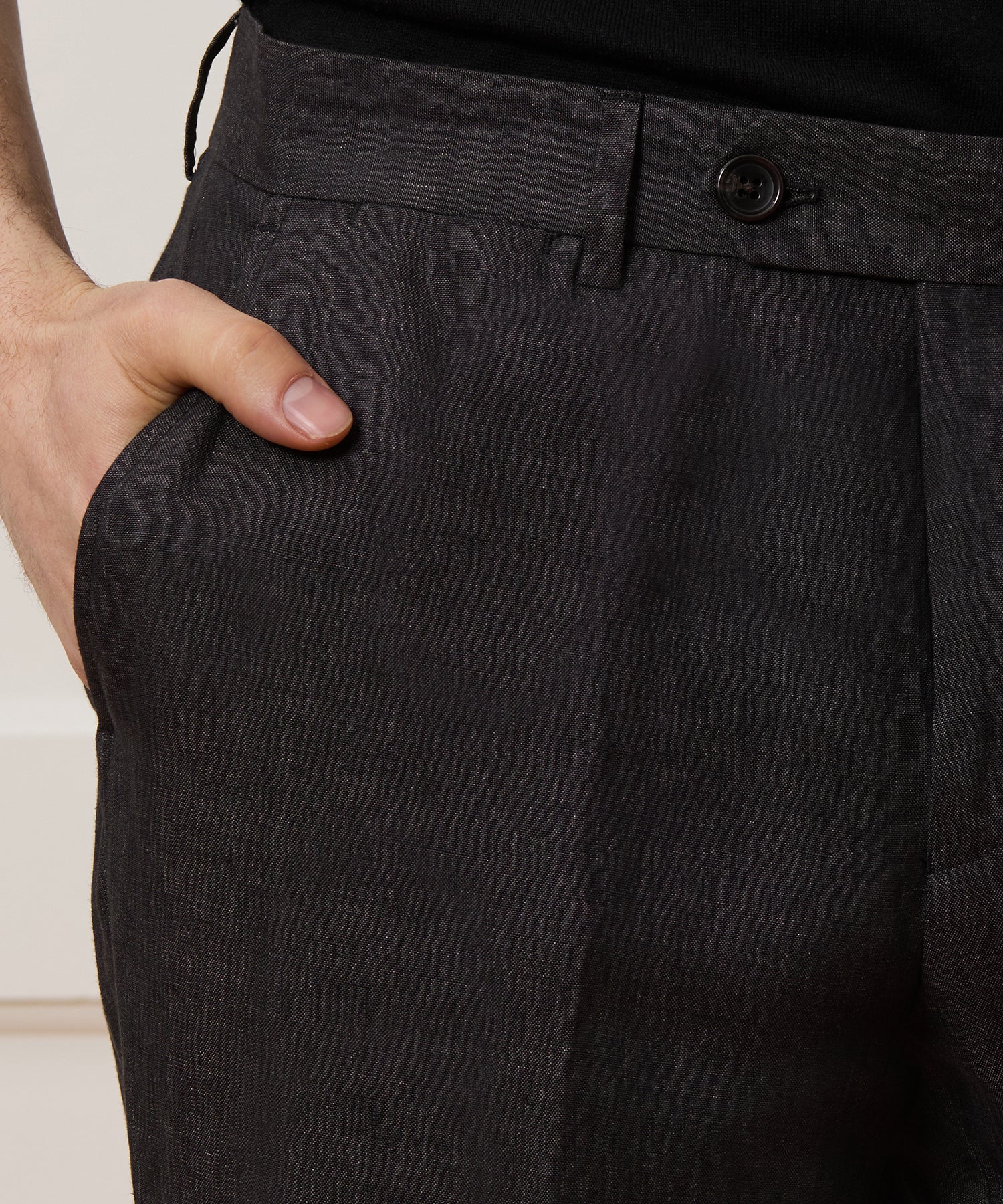 Italian Linen Sutton Trouser - Image 5