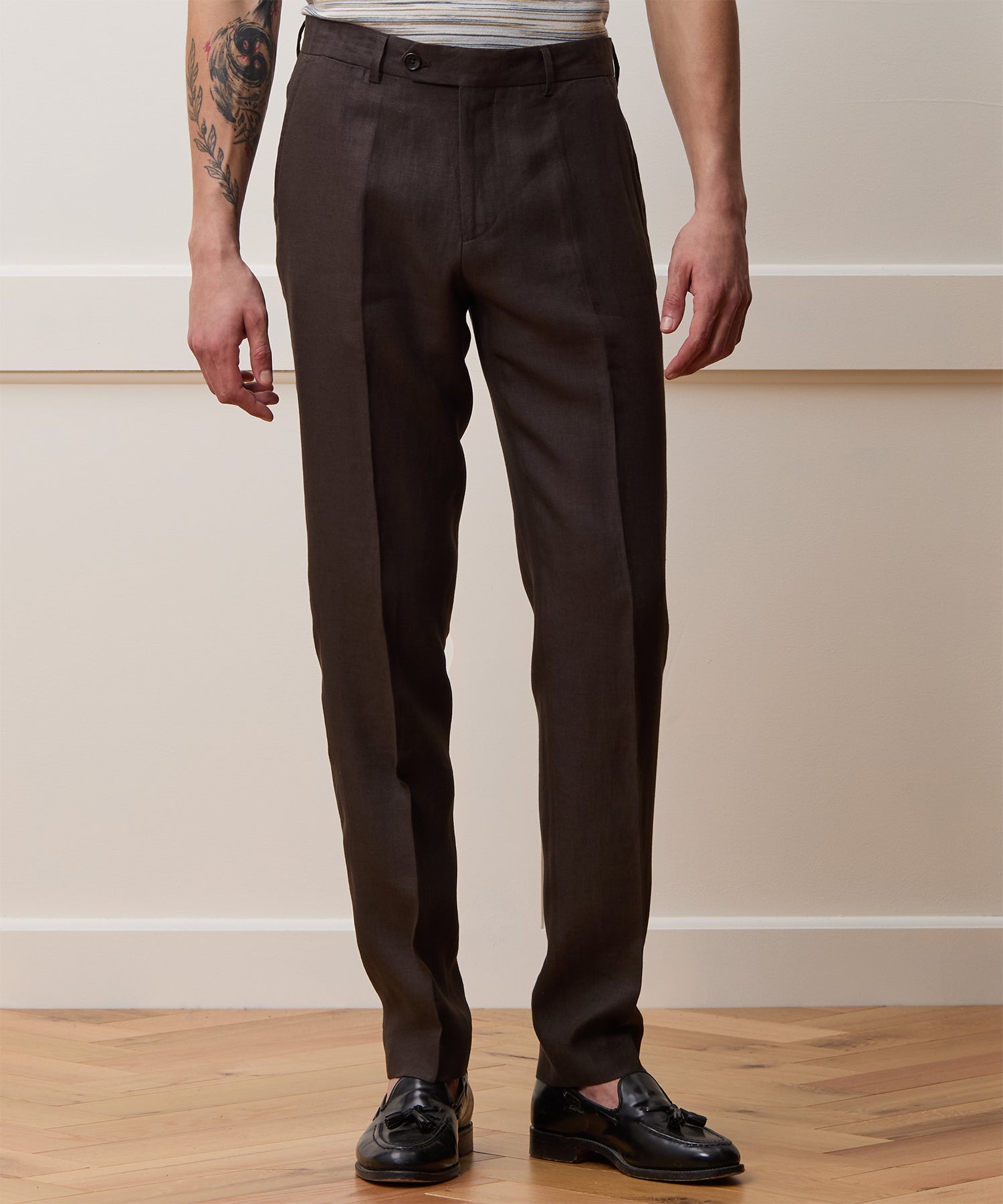 Italian Linen Sutton Trouser - Image 2