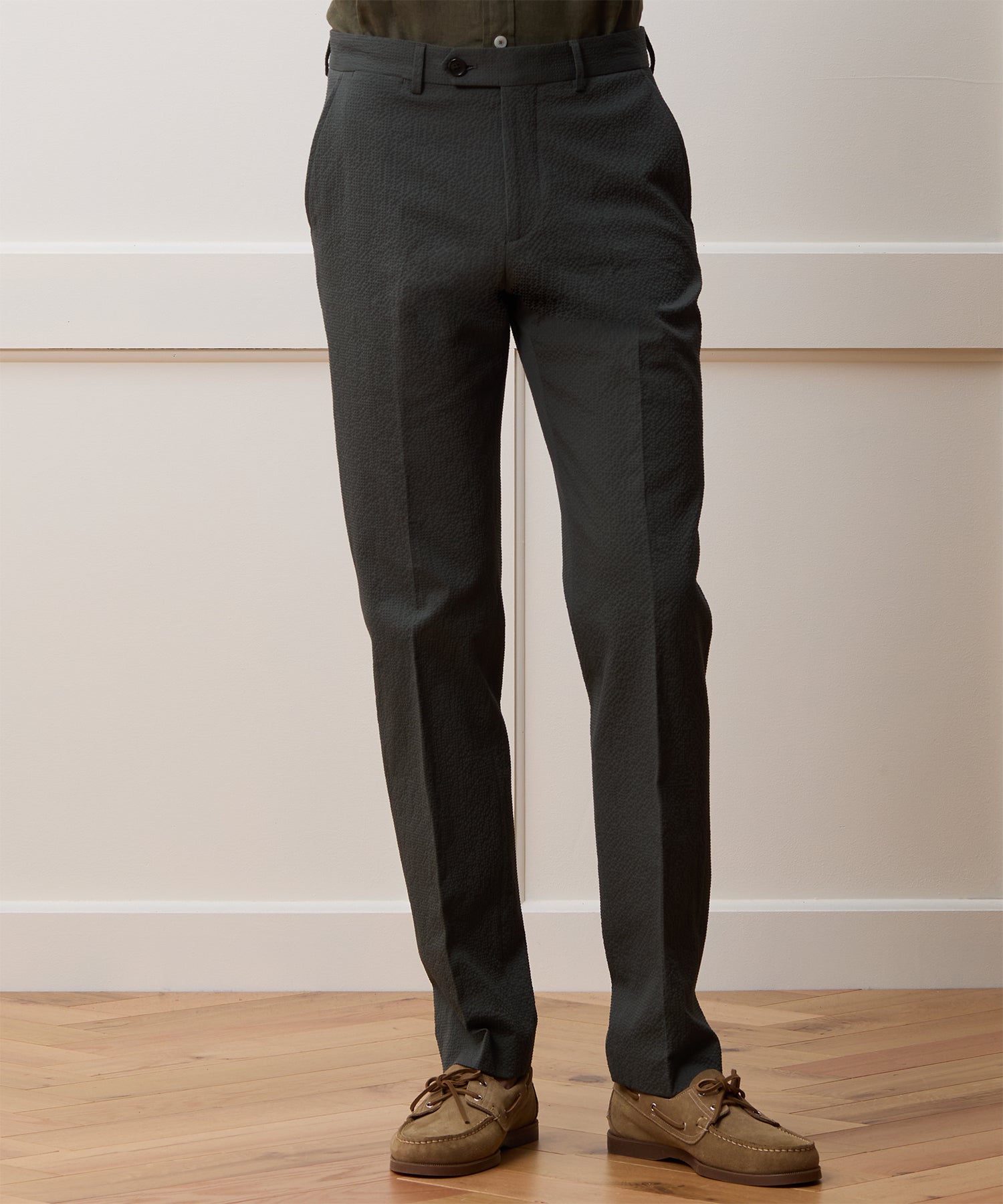 Italian Seersucker Sutton Trouser - Image 2