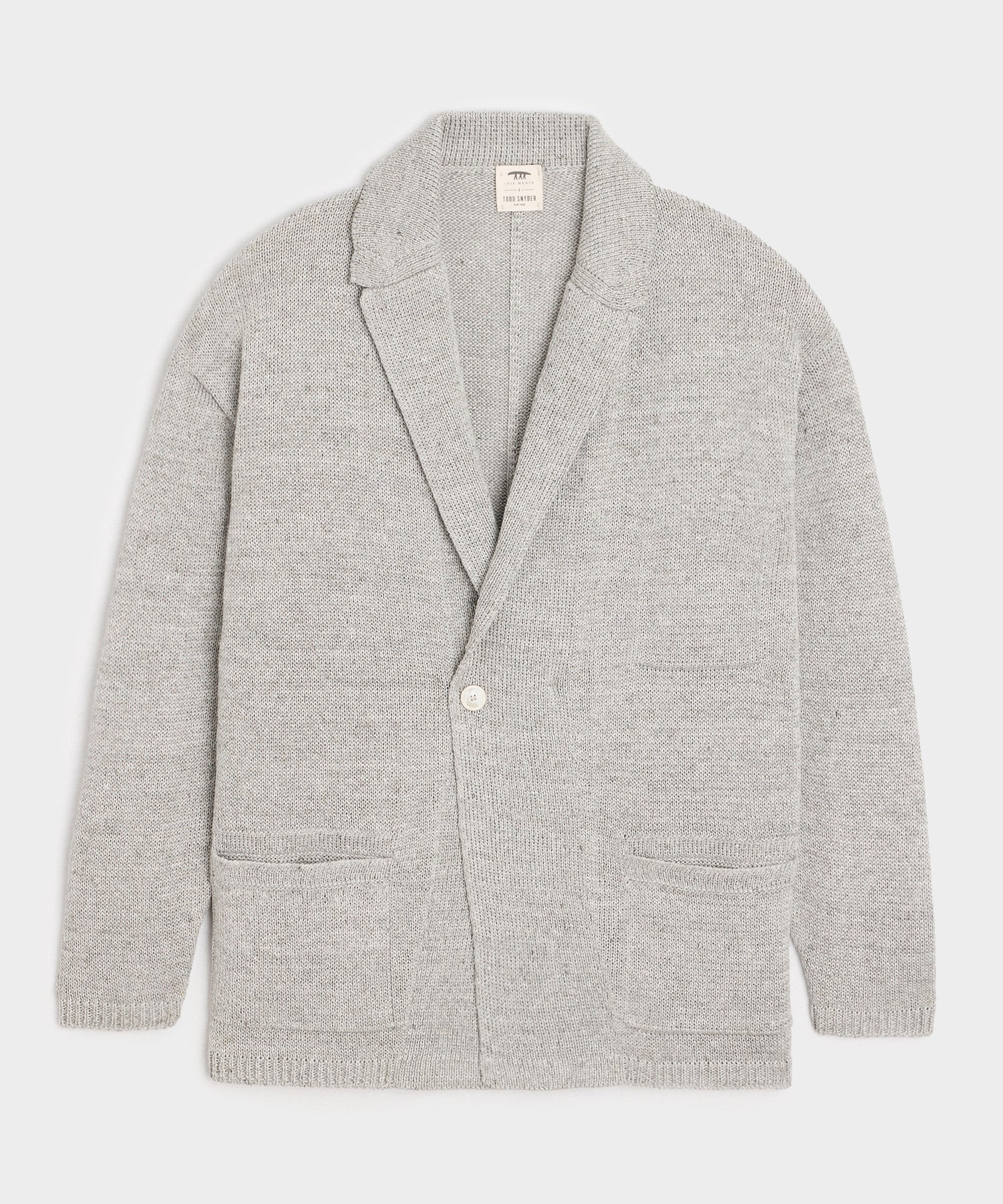 Inis Me??in Relax Jacket in Silver Marl