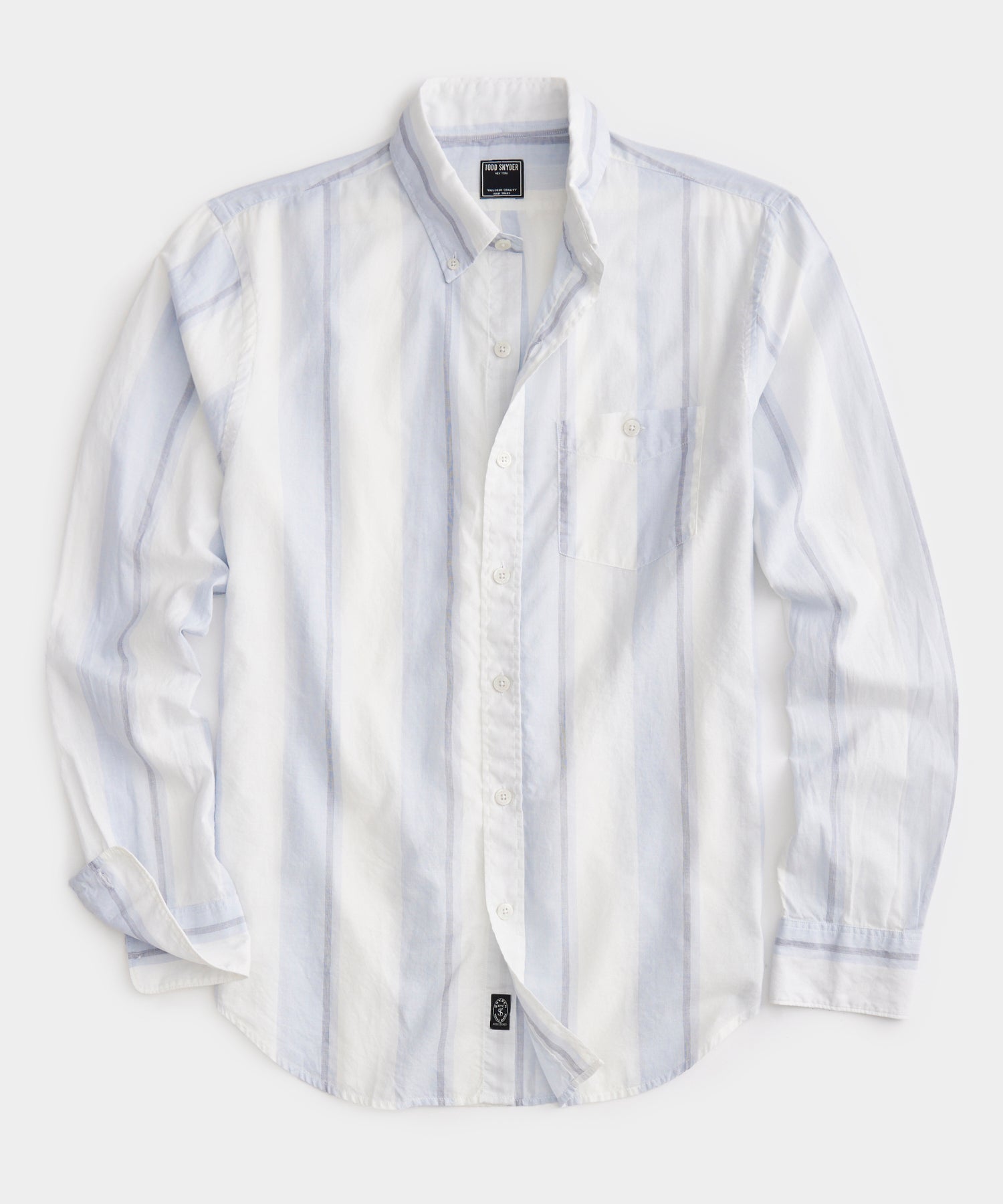 Slim Fit Summerweight Favorite Shirt in Barre Stripe