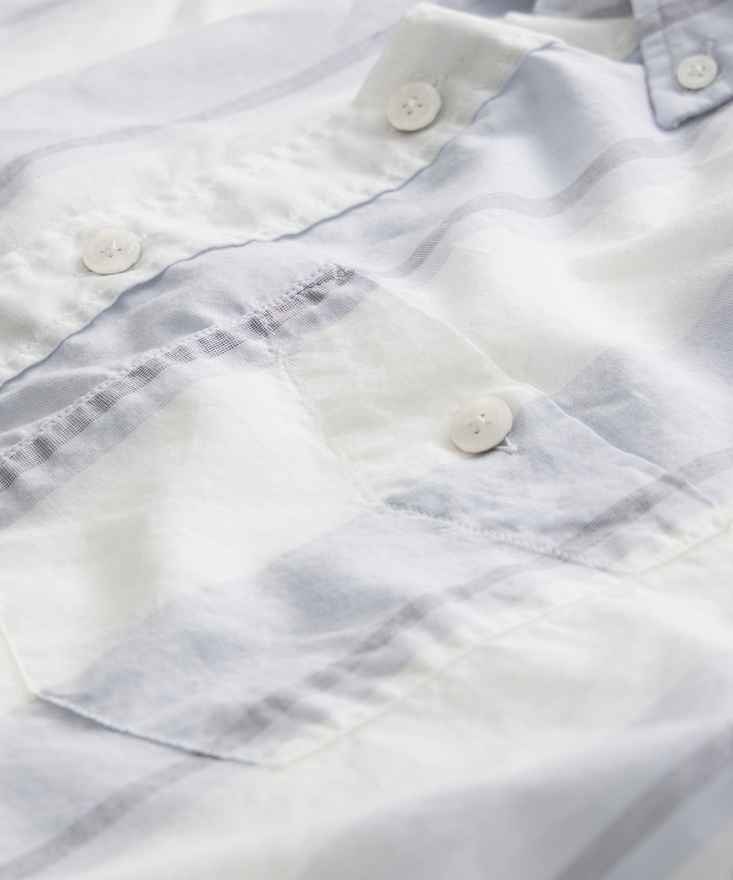 Slim Fit Summerweight Favorite Shirt in Barre Stripe - Image 3