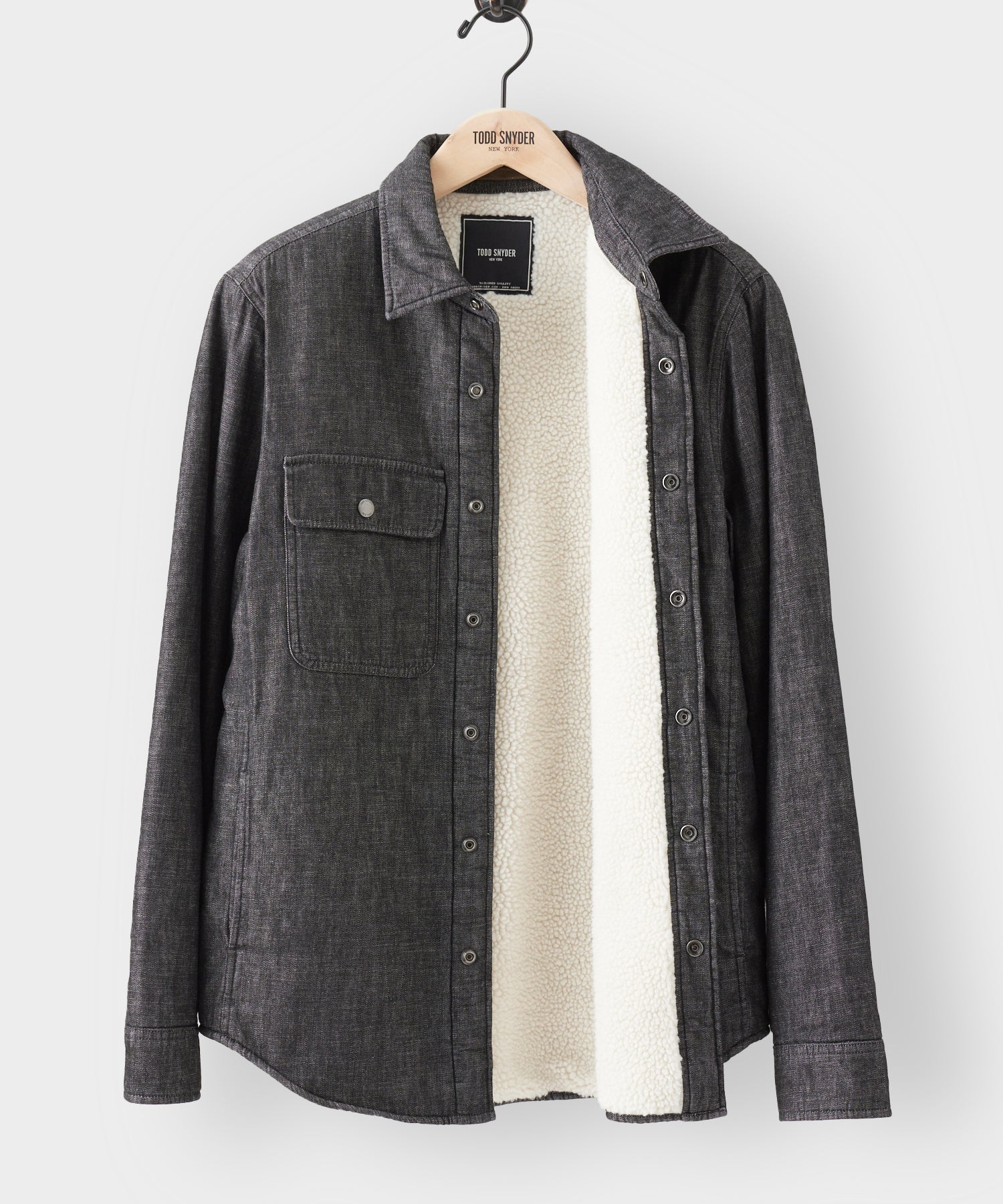 Black Denim Basecamp Shirt - Image 4