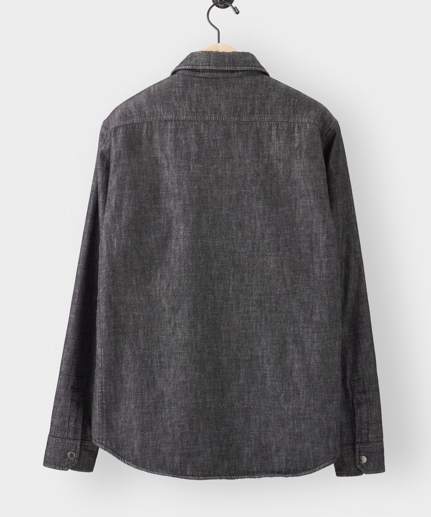 Black Denim Basecamp Shirt - Image 6