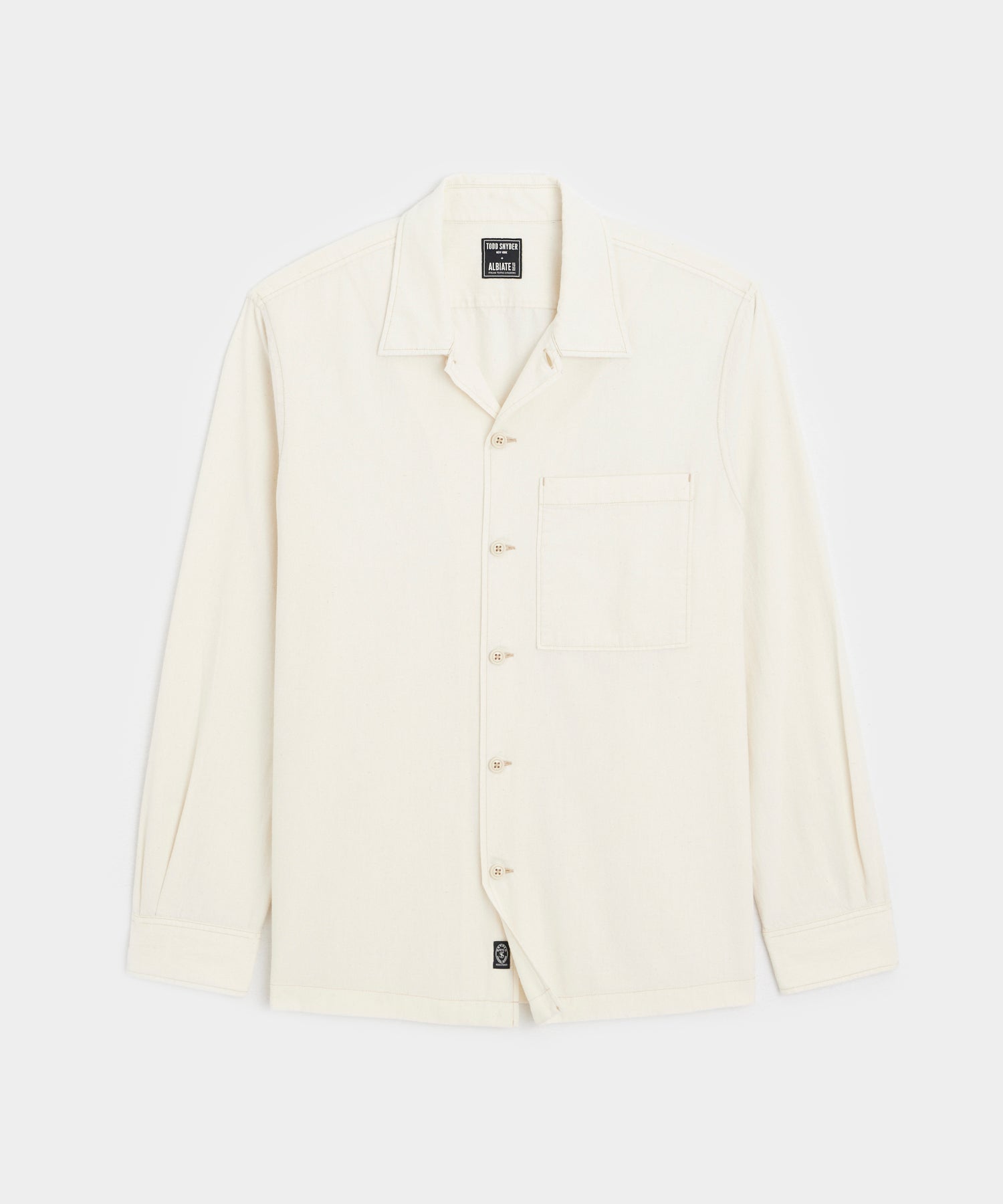 Selvedge Chambray Deck Shirt in Canvas