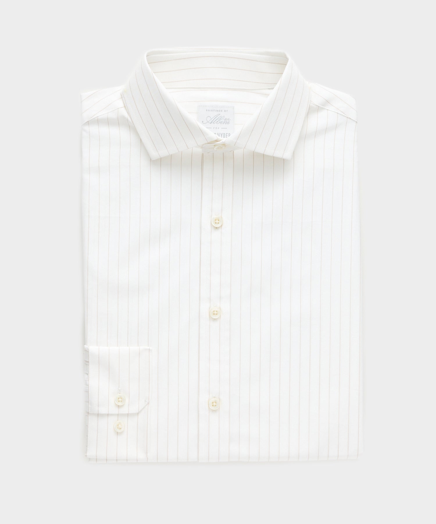 Cotton Spread Collar Dress Shirt