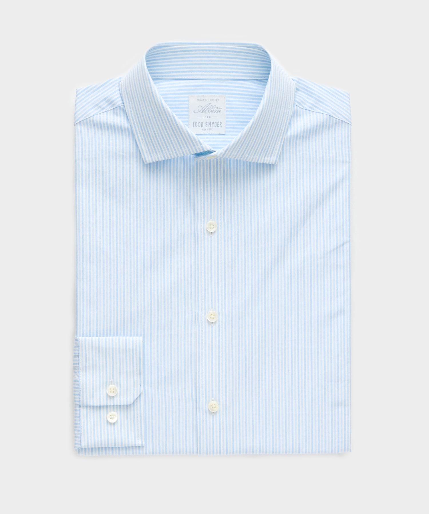 Cotton Spread Collar Dress Shirt - Image 2