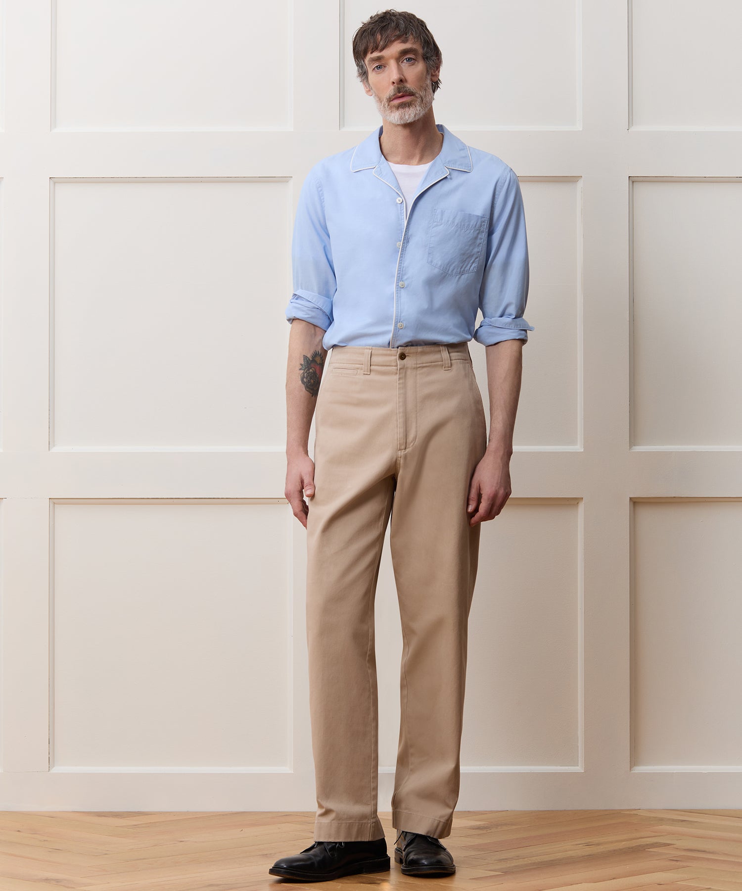 Cotton-Silk Pajama Shirt - Image 3