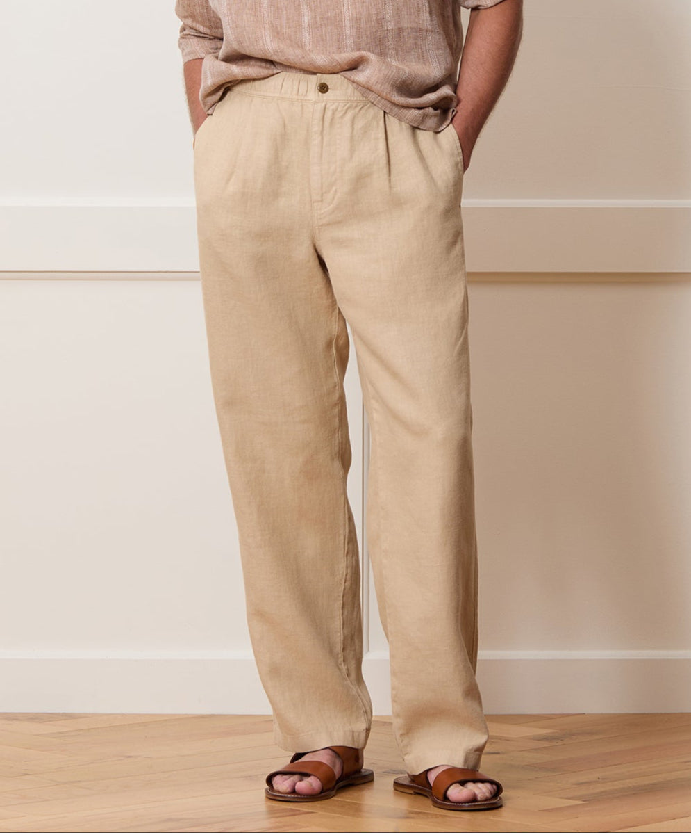 Relaxed Linen Leisure Pant - Image 2