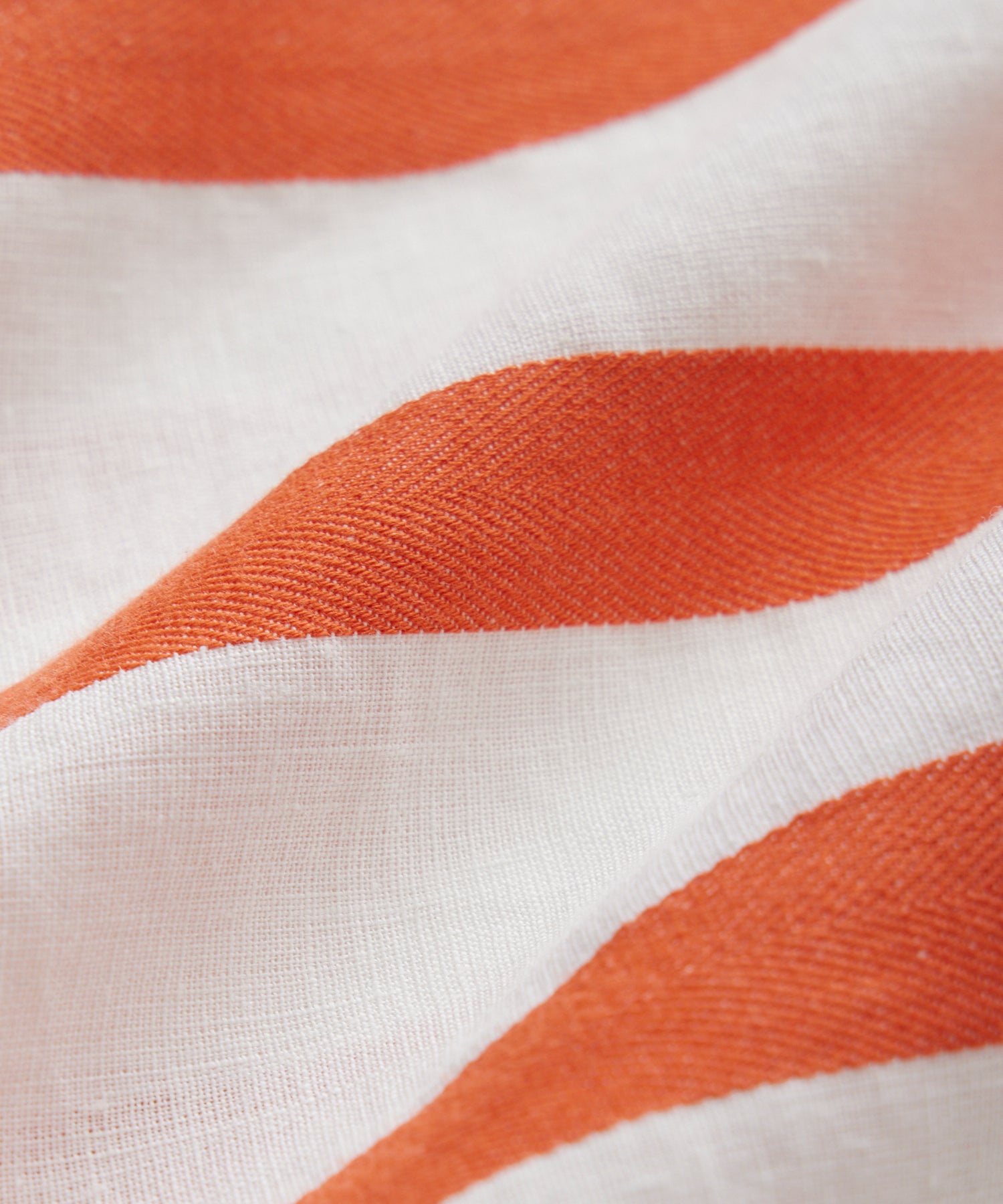 Striped Raglan Sleeve Shirt in Orange - Image 2