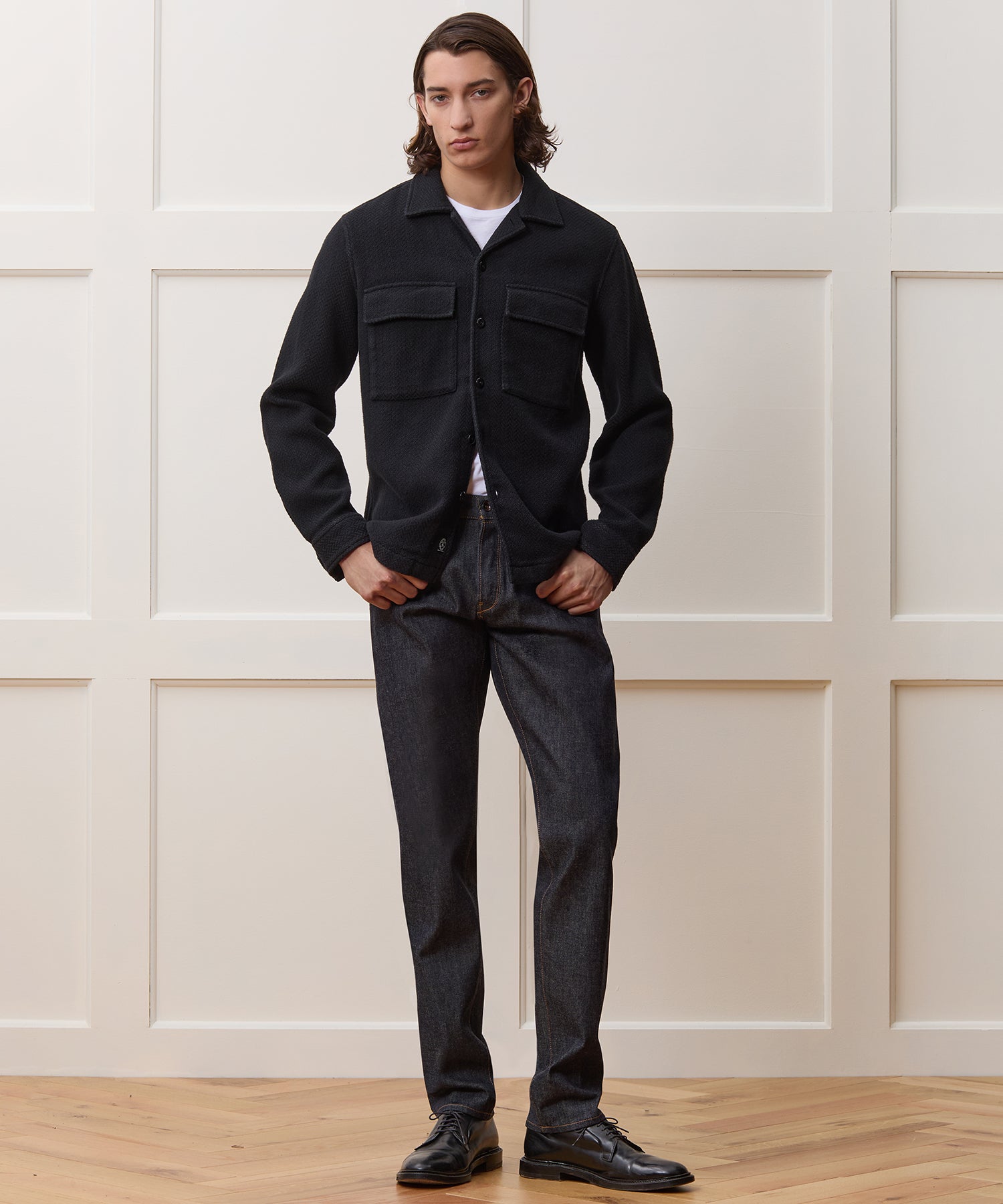 Made In USA Slim Selvedge Jean in Indigo - Image 3