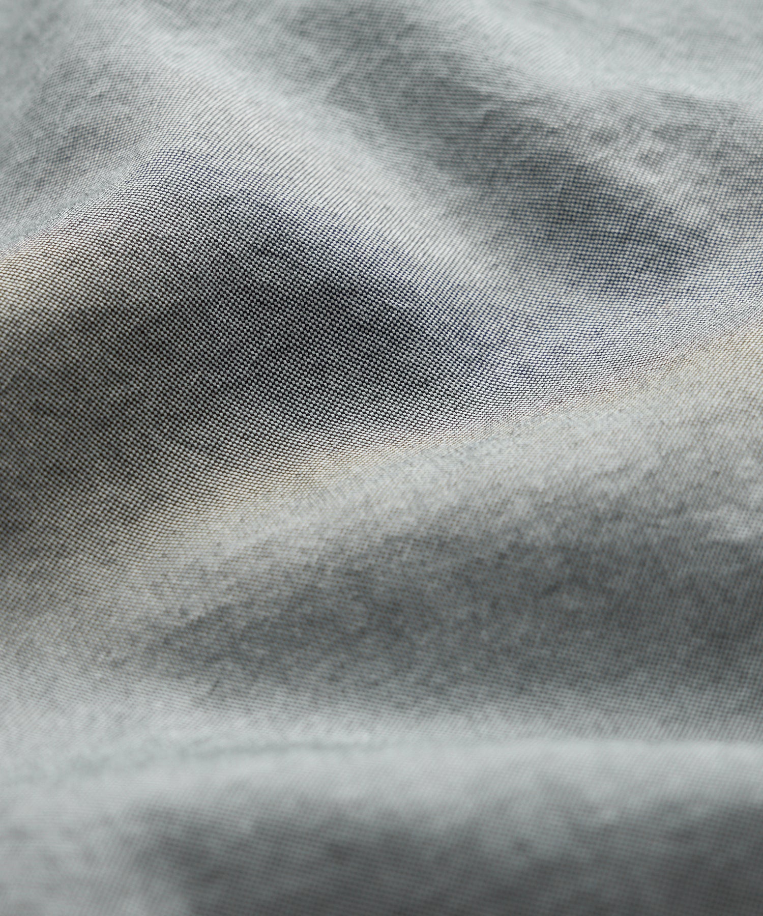 Cropped Cotton Oxford Camp Collar Shirt - Image 6