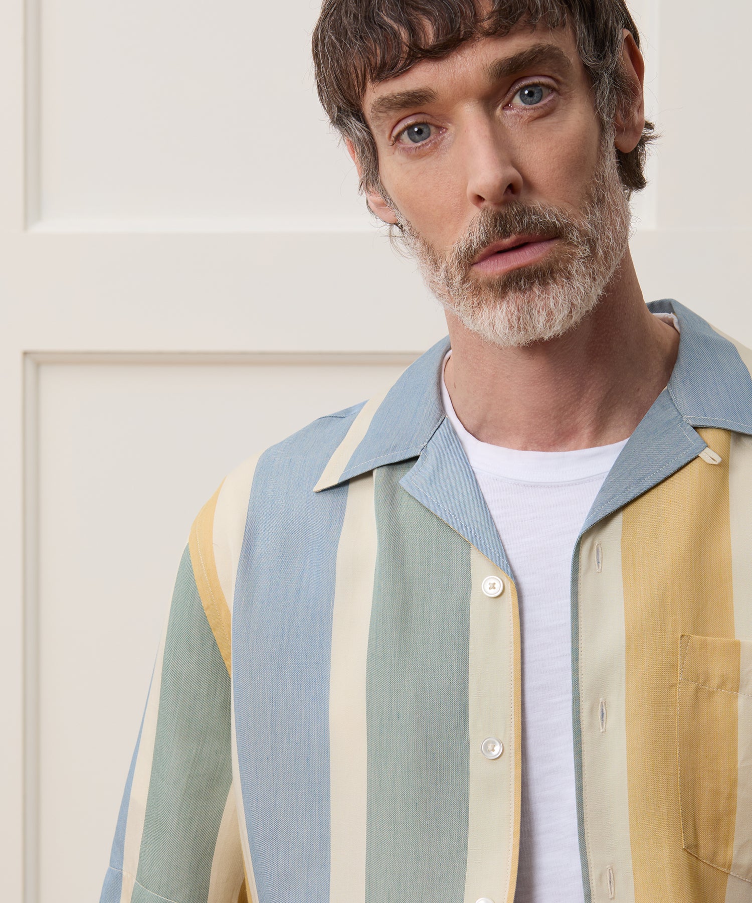 Cropped Rayon Capri Shirt - Image 5