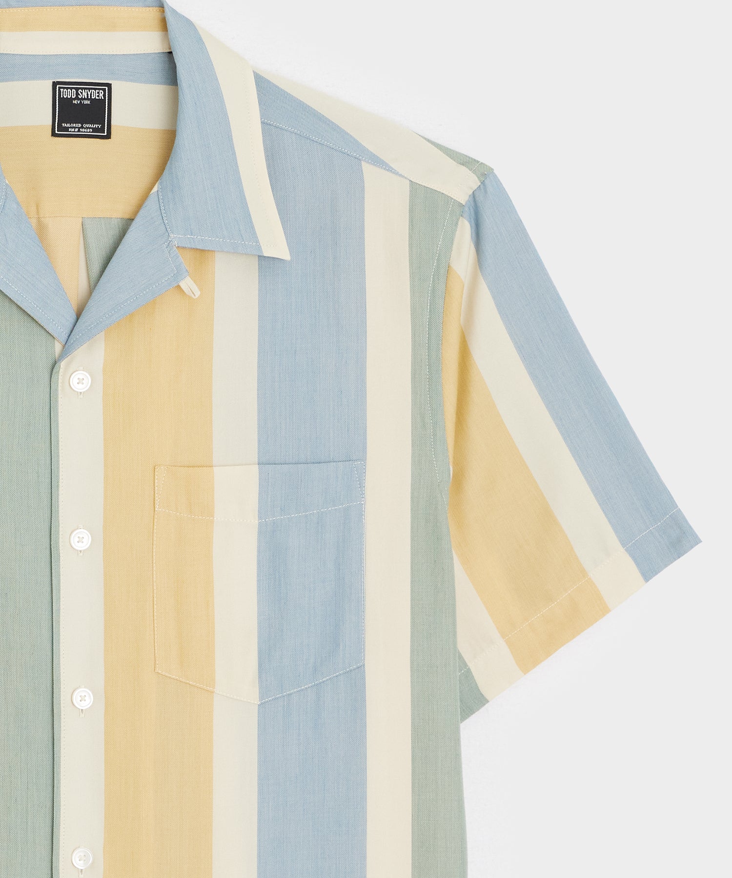 Cropped Rayon Capri Shirt - Image 3