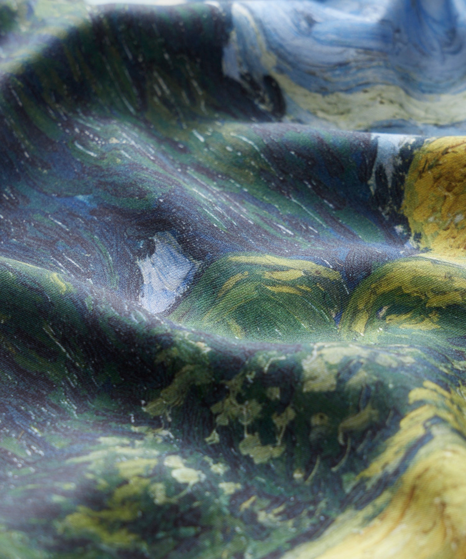 Todd Snyder x The Met Van Gogh Wheat Field With Cypresses Cabana Shirt - Image 3