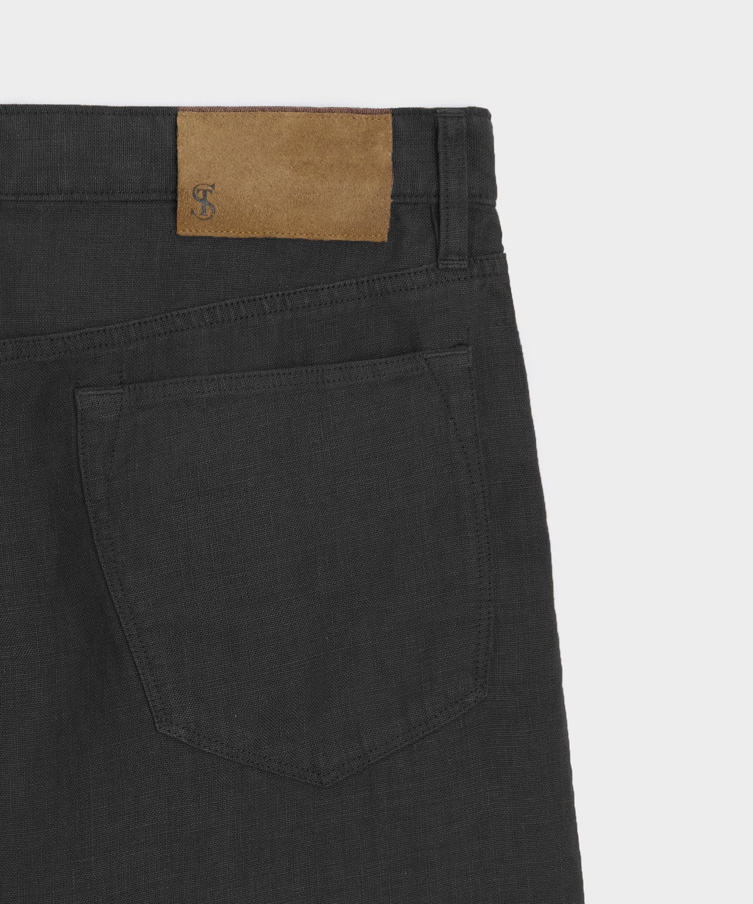 Straight Fit 5-Pocket Linen Pant - Image 7