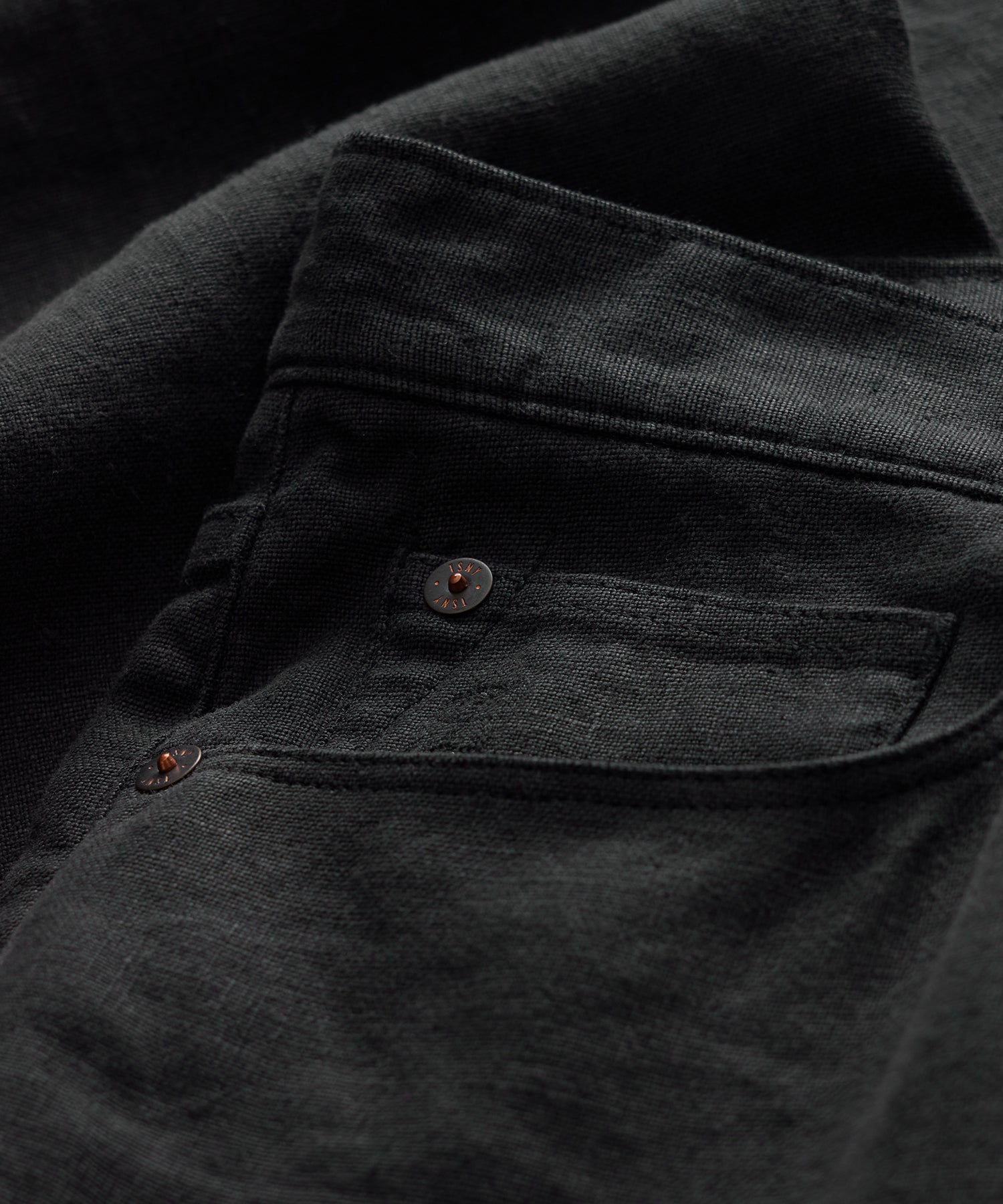 Straight Fit 5-Pocket Linen Pant - Image 8