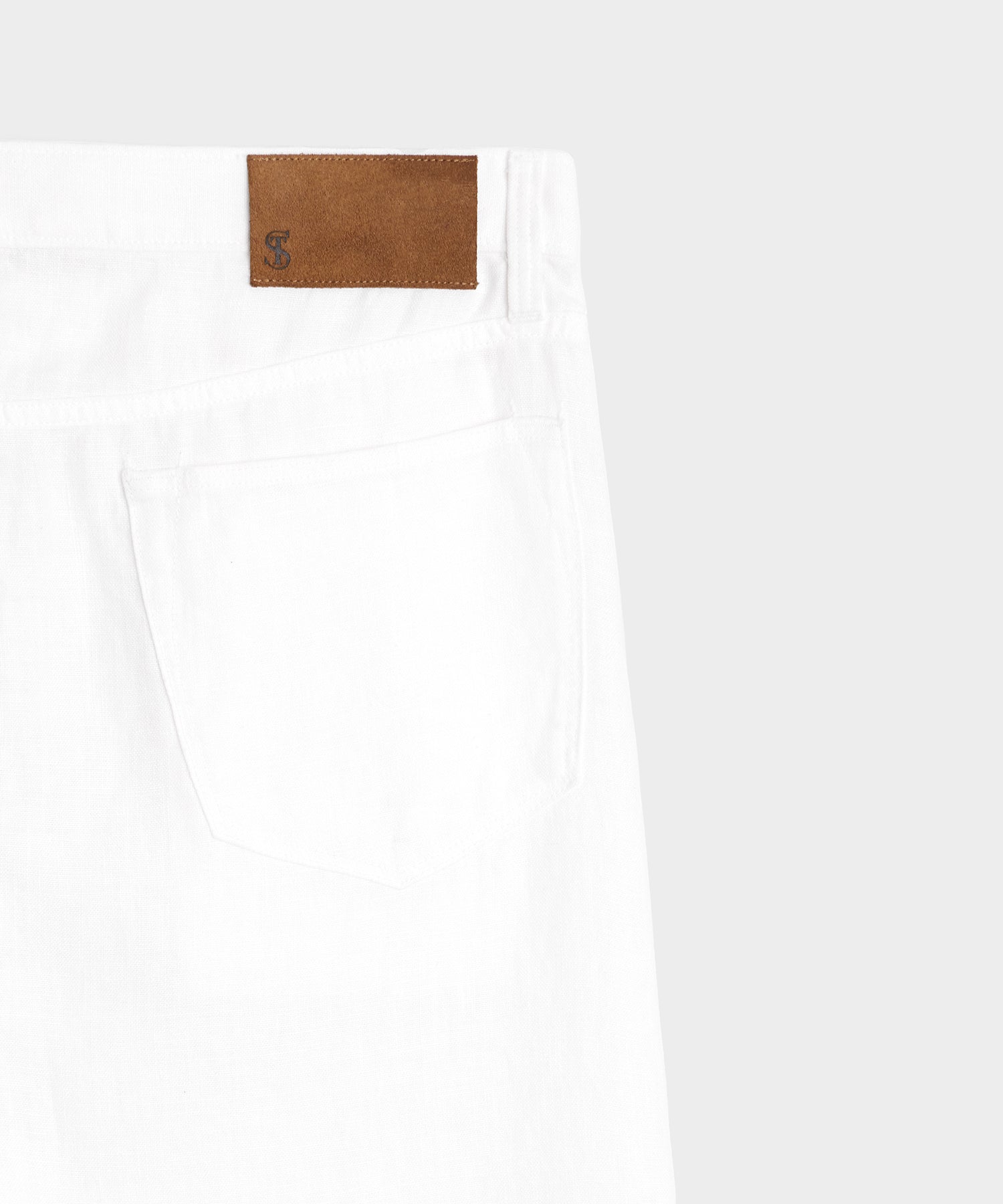 Straight Fit 5-Pocket Linen Pant - Image 7