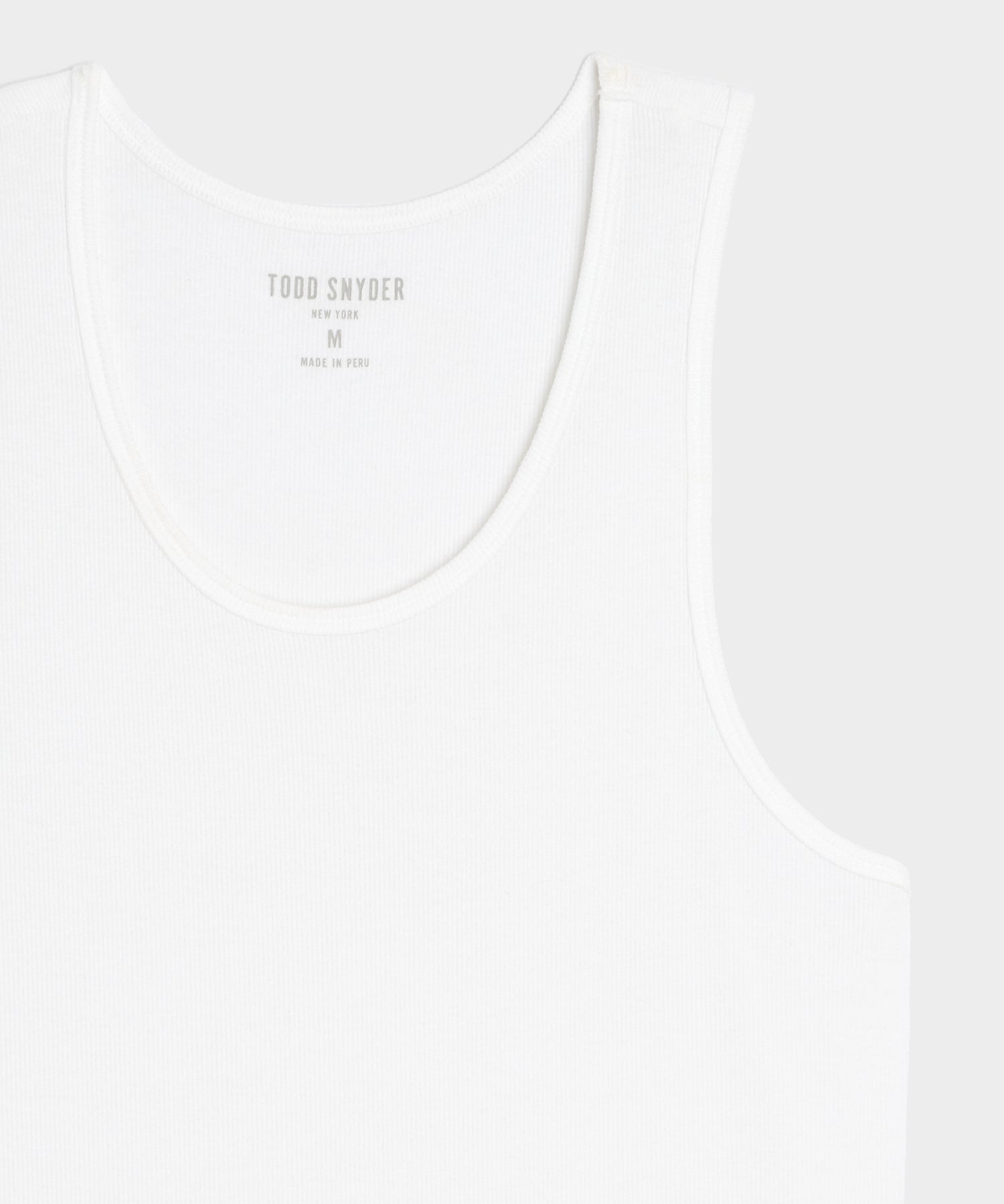 Slim Ribbed Tank - Image 6