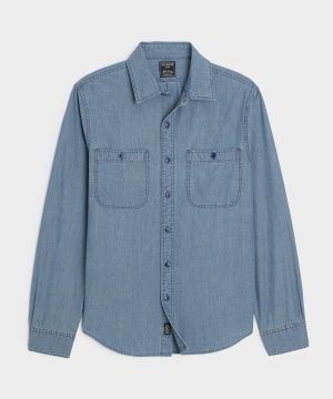 Slim Japanese Chambray Work Shirt