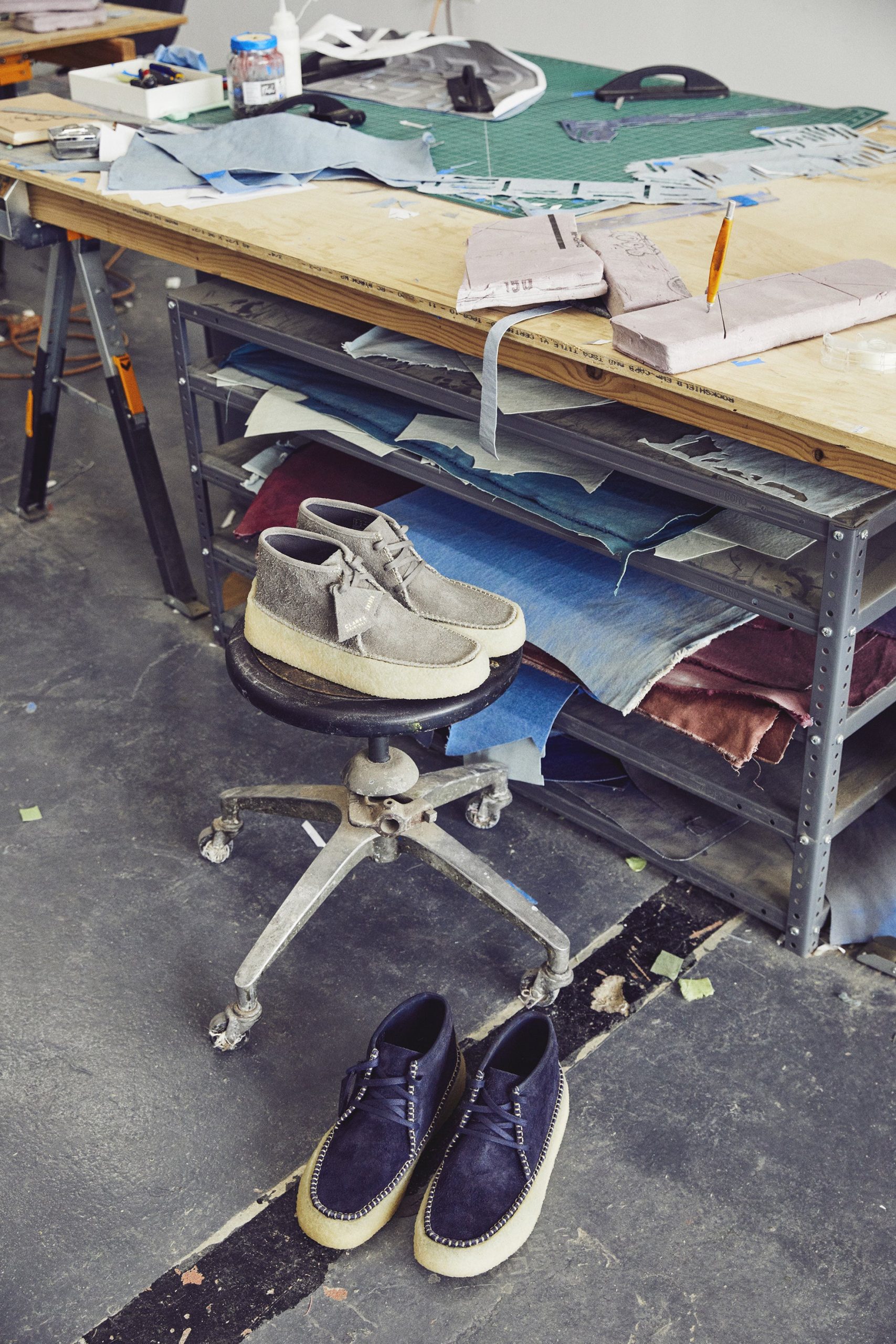 Todd Snyder X Clarks Originals Caravan Boot in Gray - Image 10