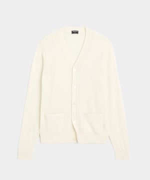 Cashmere Cardigan in Bisque