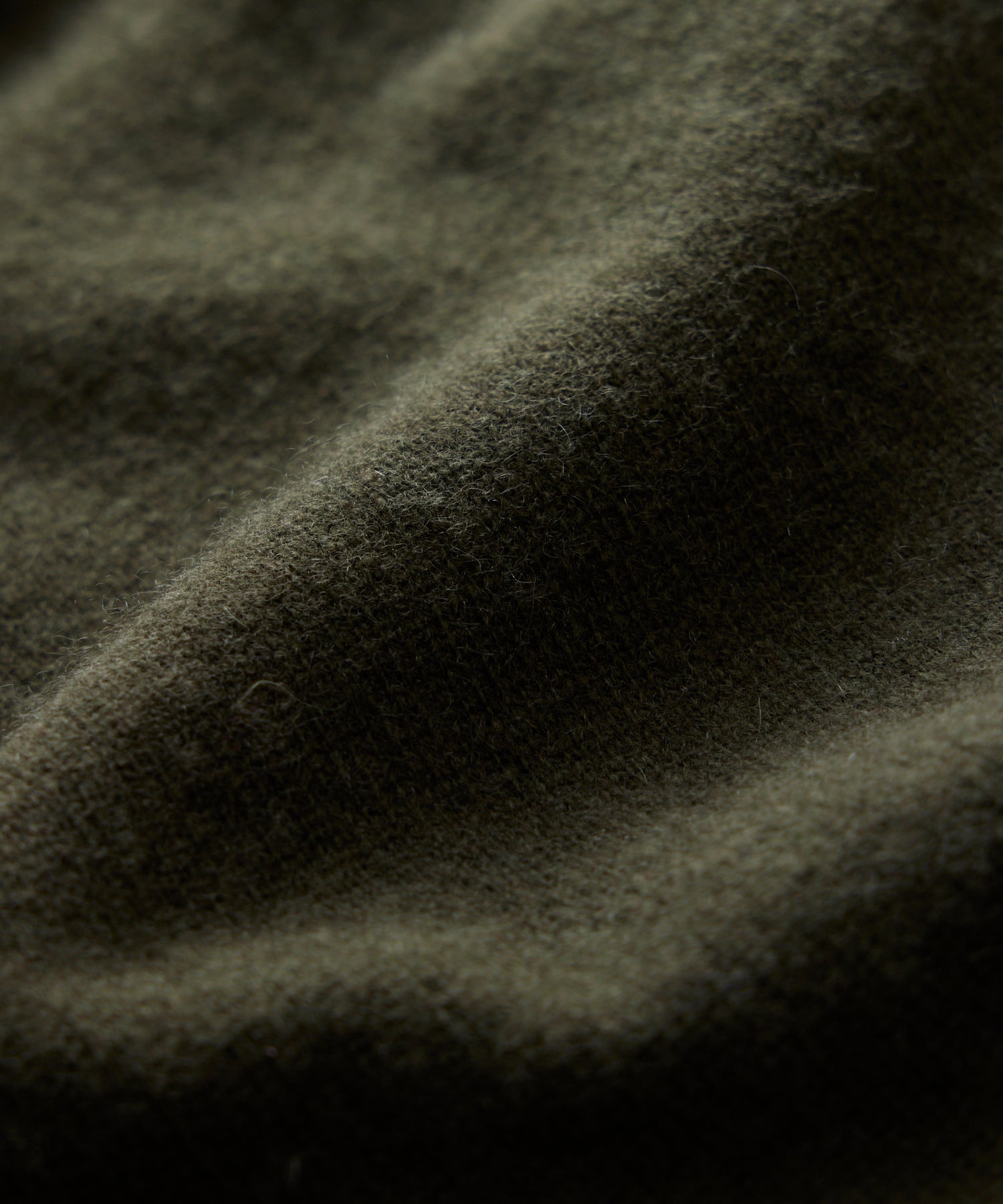 Cashmere Cardigan in Snyder Olive - Image 3