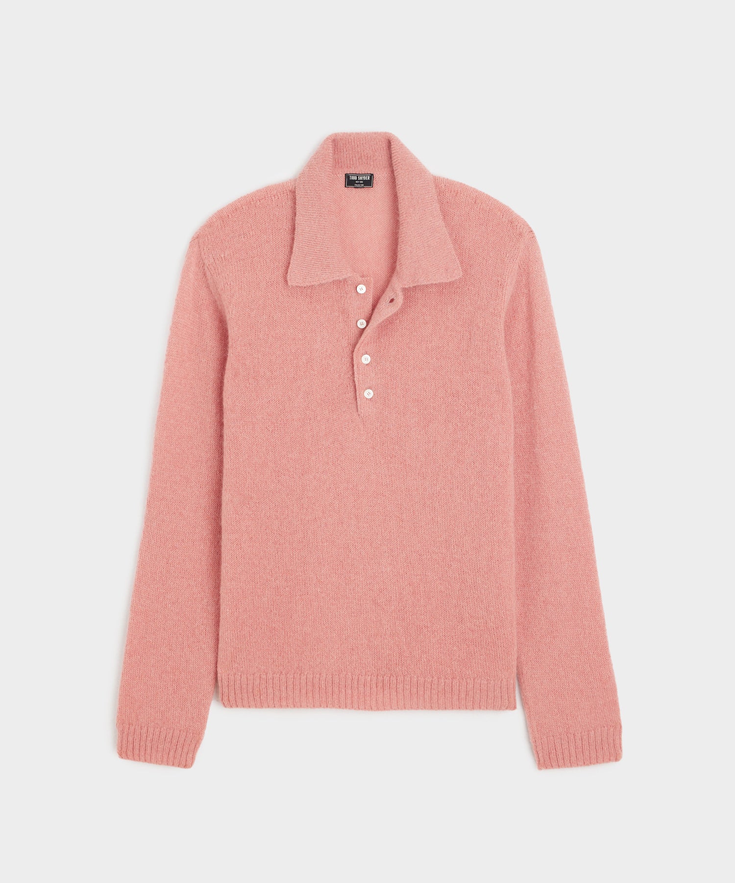Relaxed Mohair Sweater Polo