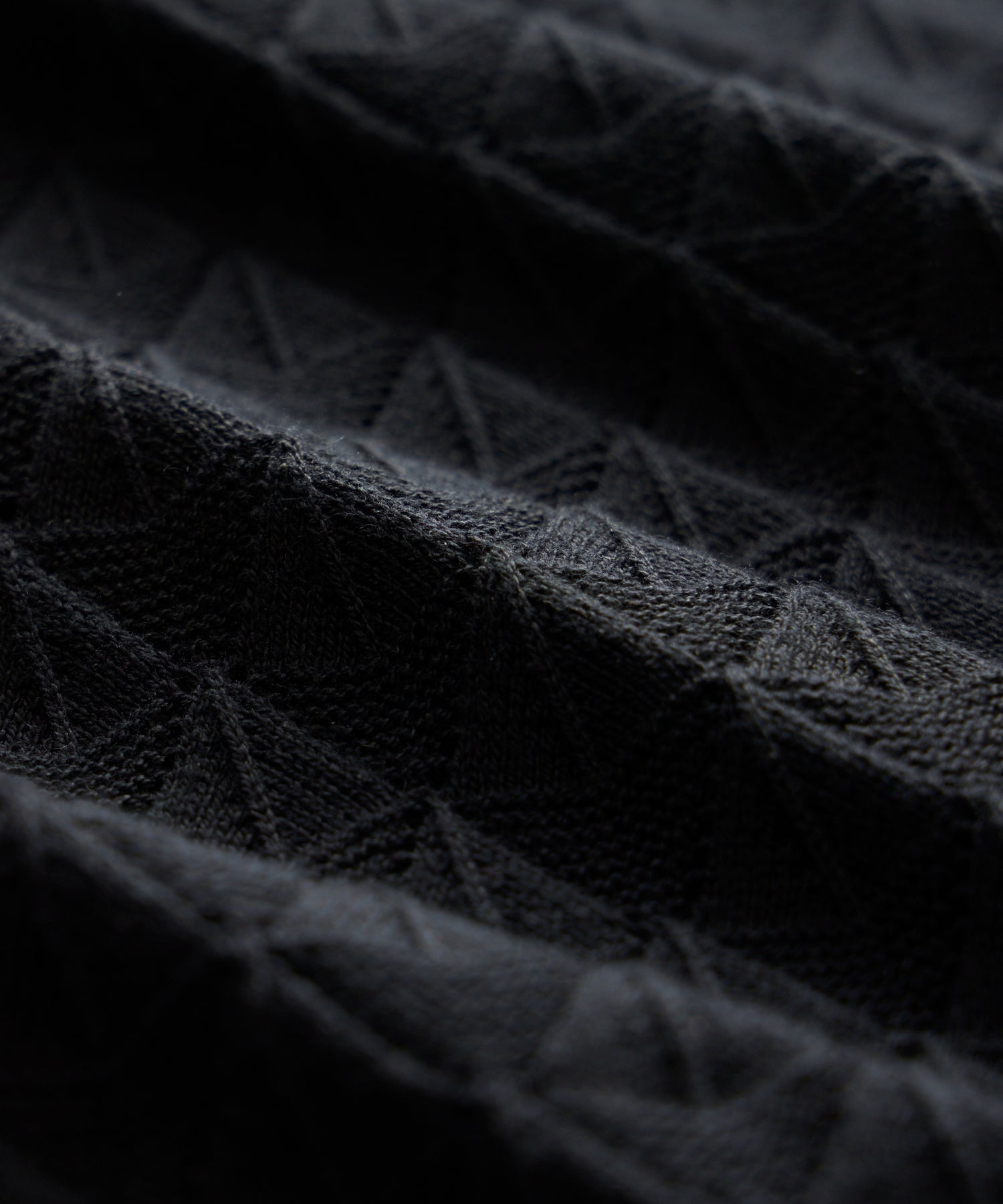 Palma Sweater Polo in Black - Image 3