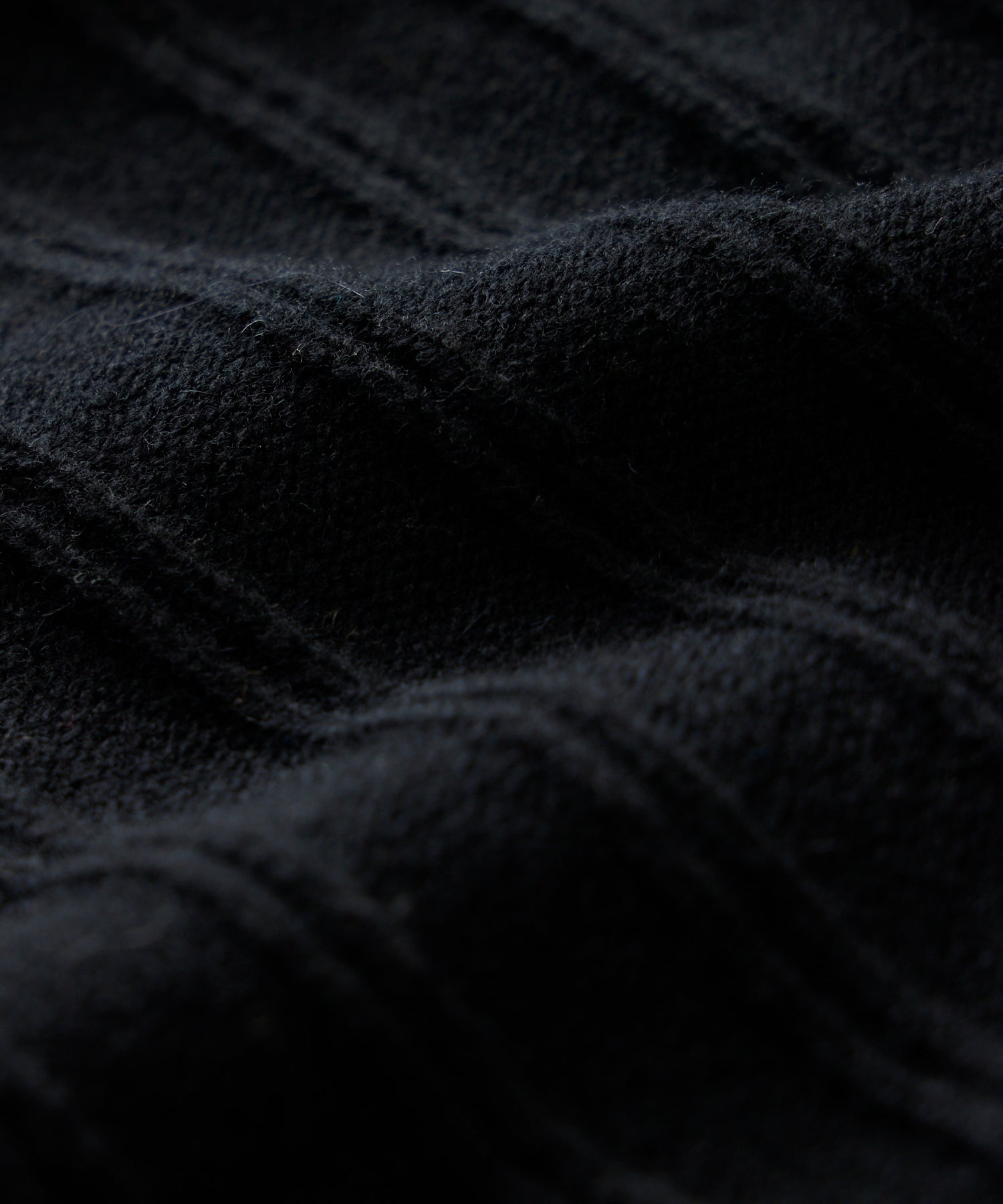 Channel Crewneck in Black - Image 2