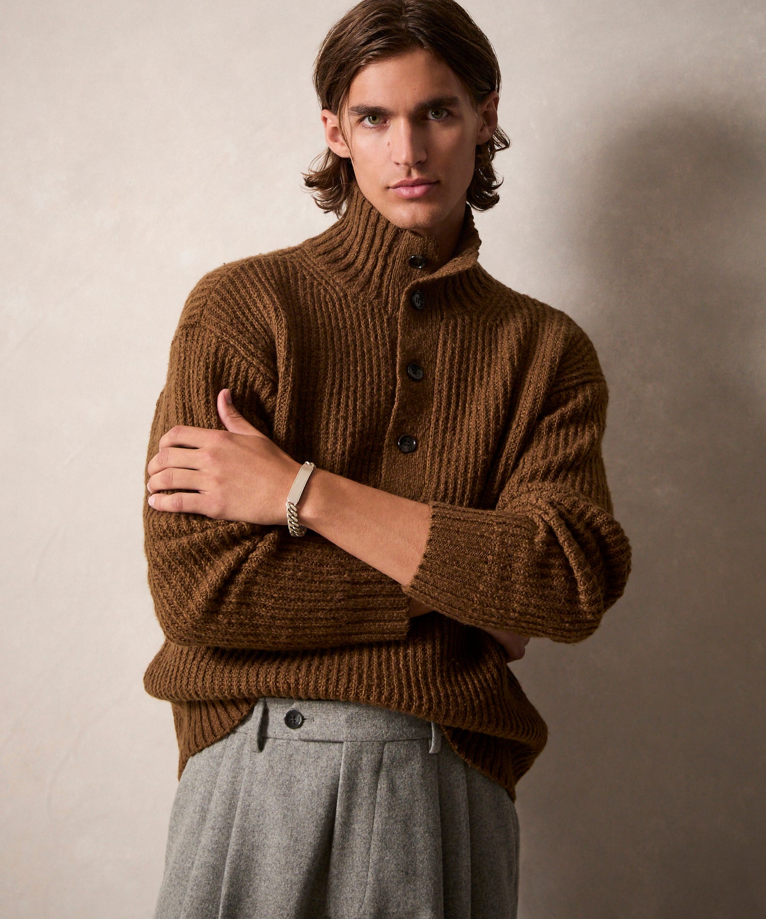 Popover Sweater in Camel - Image 4