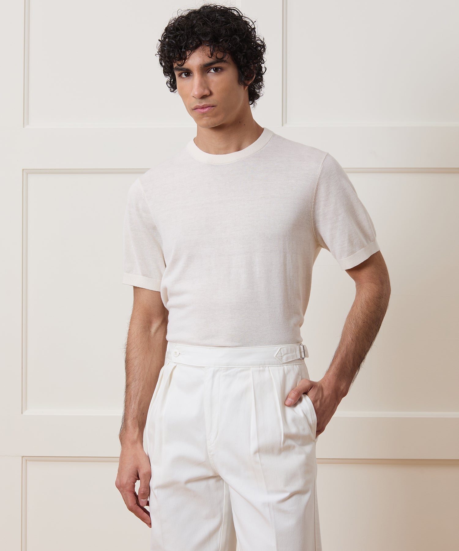 Silk-Cashmere Tee - Image 2