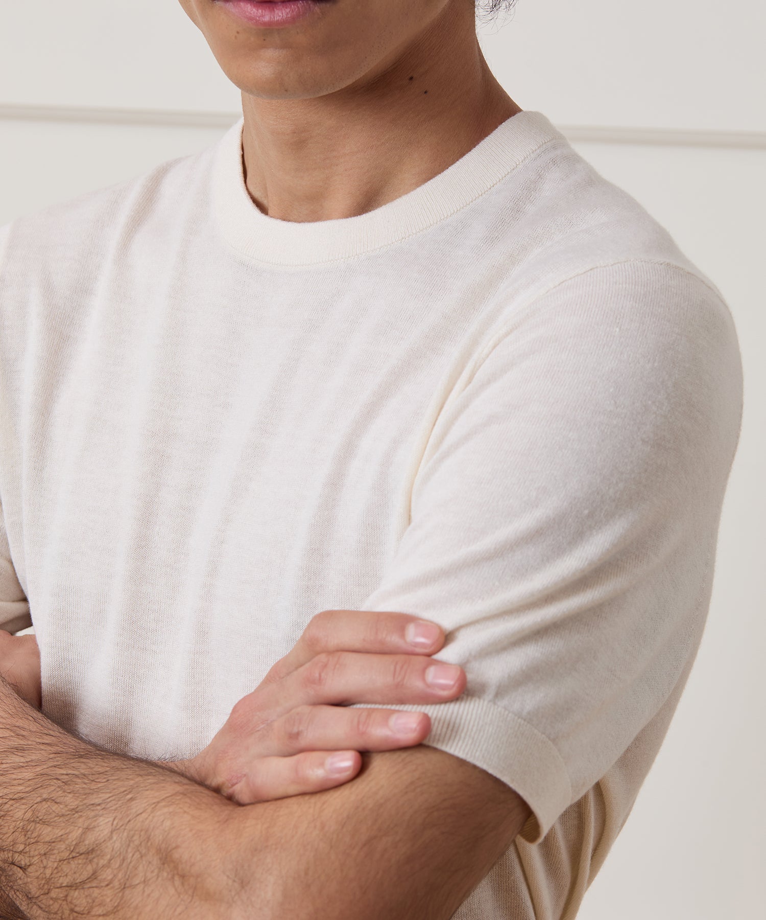 Silk-Cashmere Tee - Image 4
