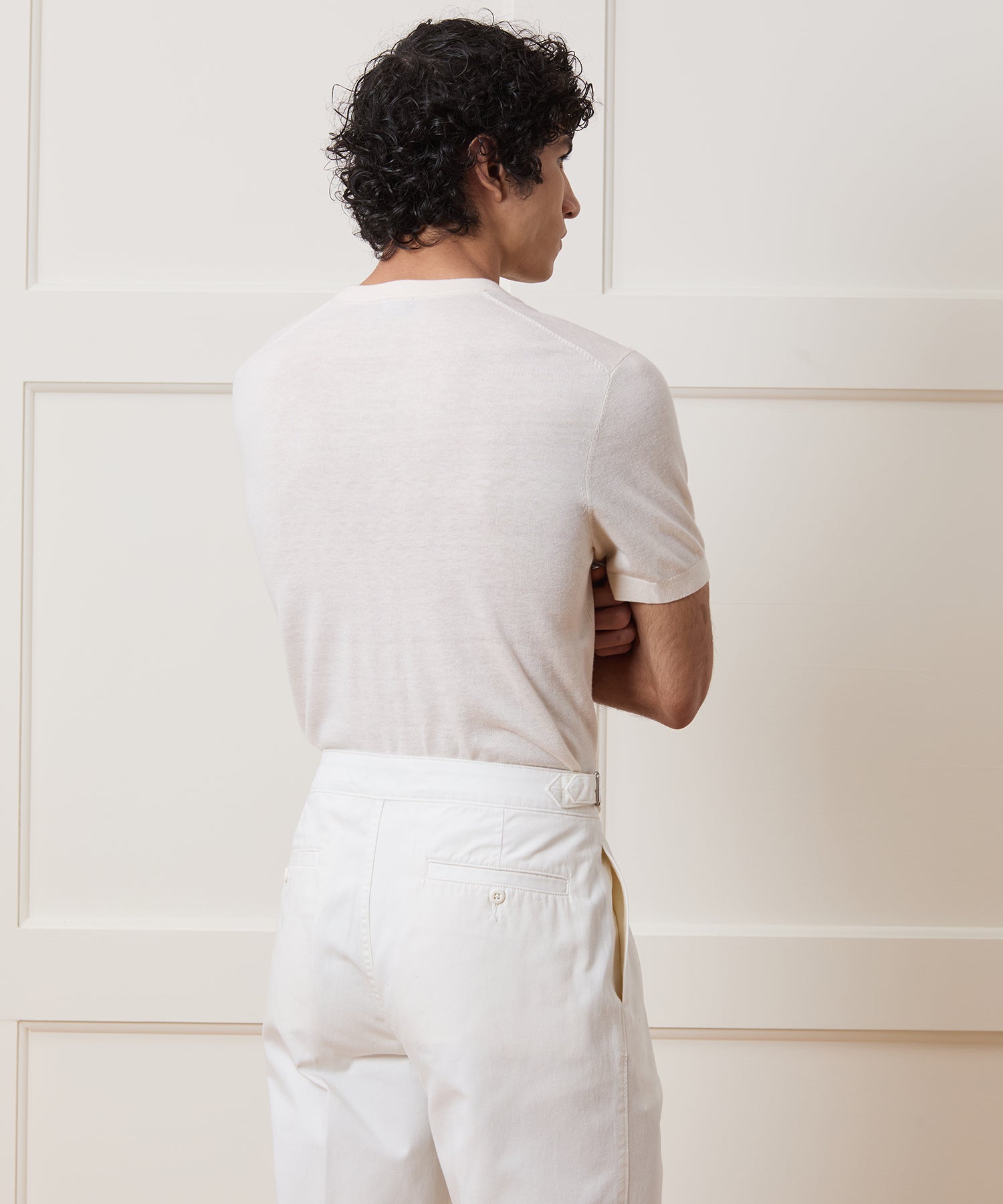 Silk-Cashmere Tee - Image 5