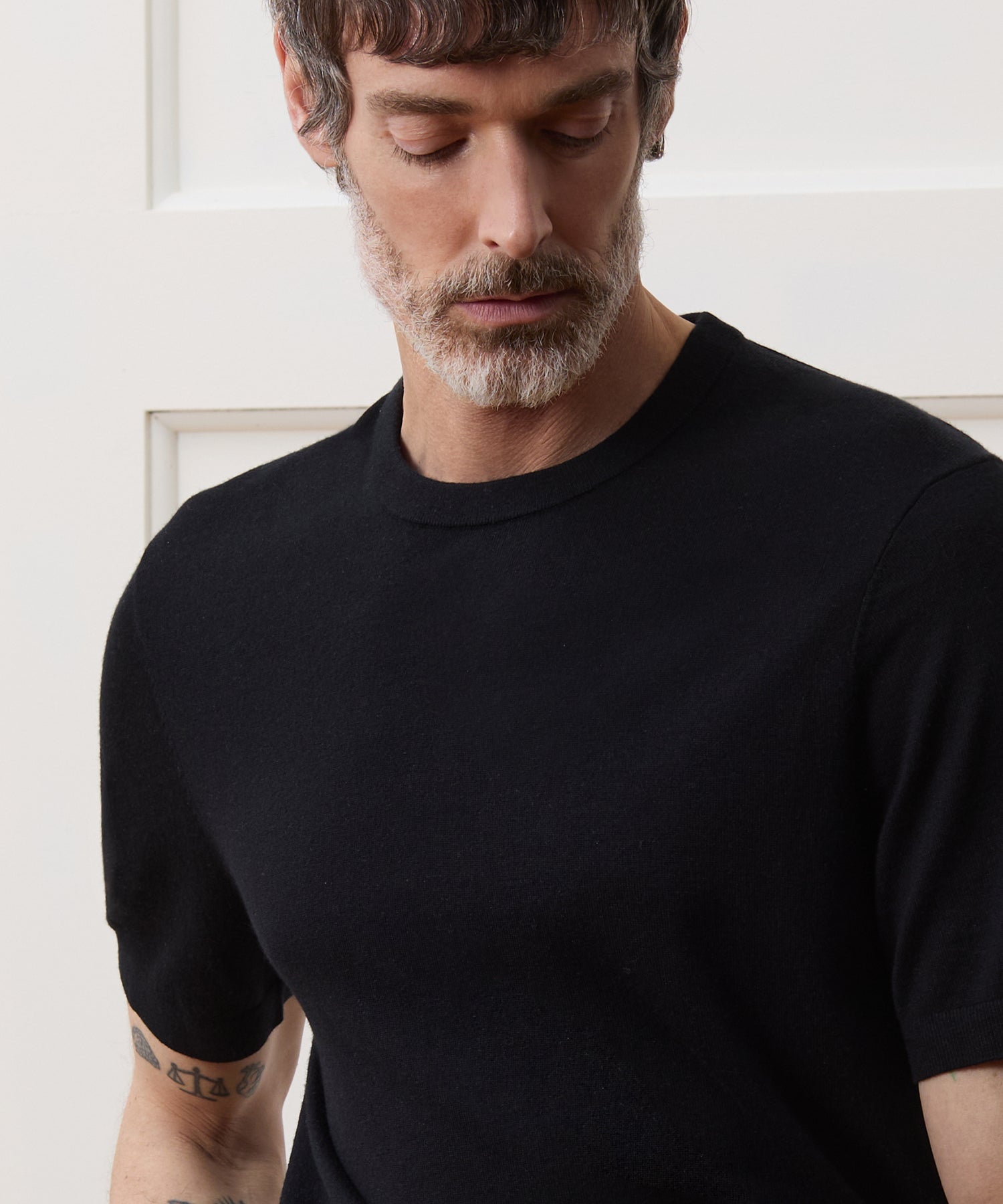 Silk-Cashmere Tee - Image 4