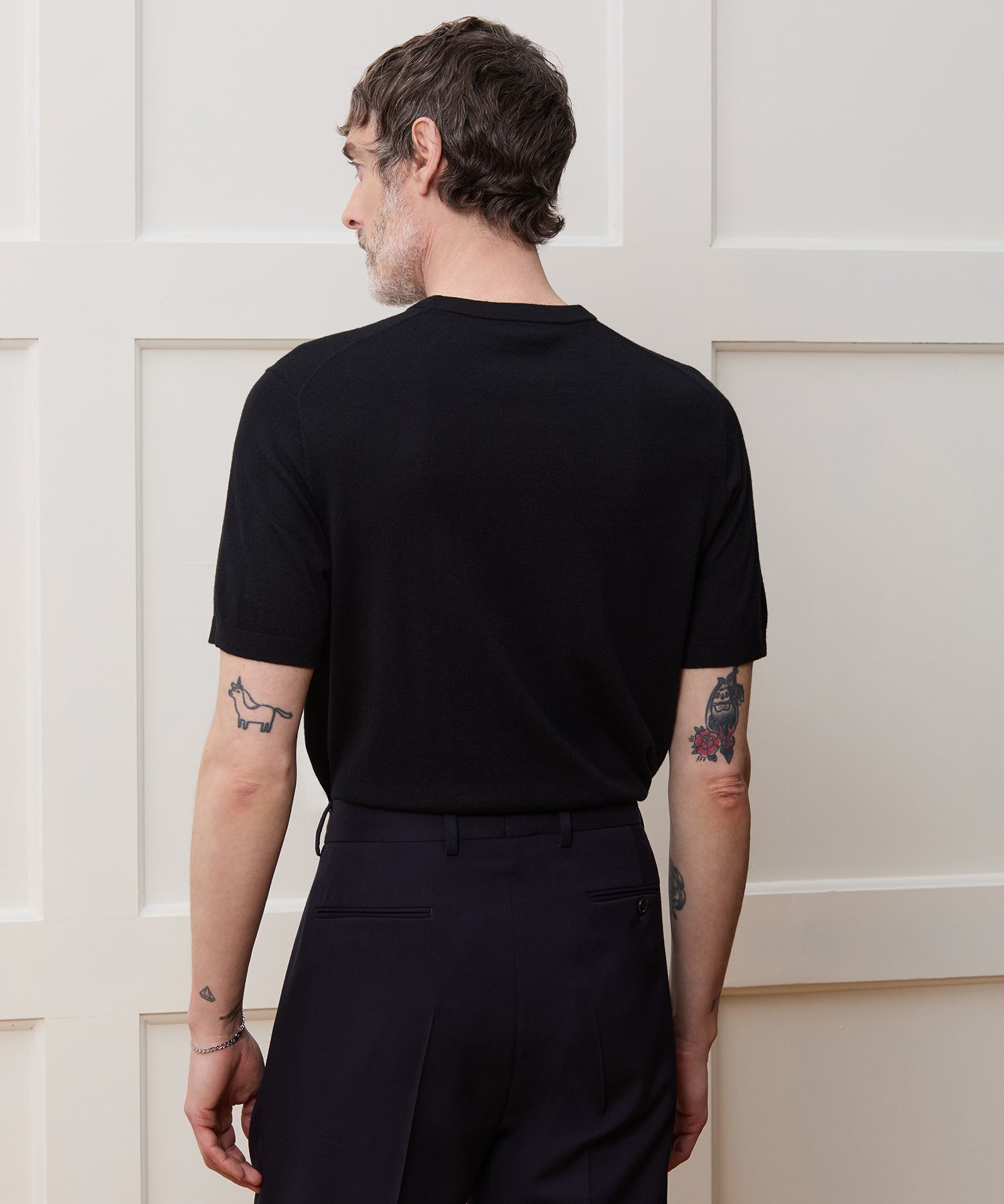 Silk-Cashmere Tee - Image 5