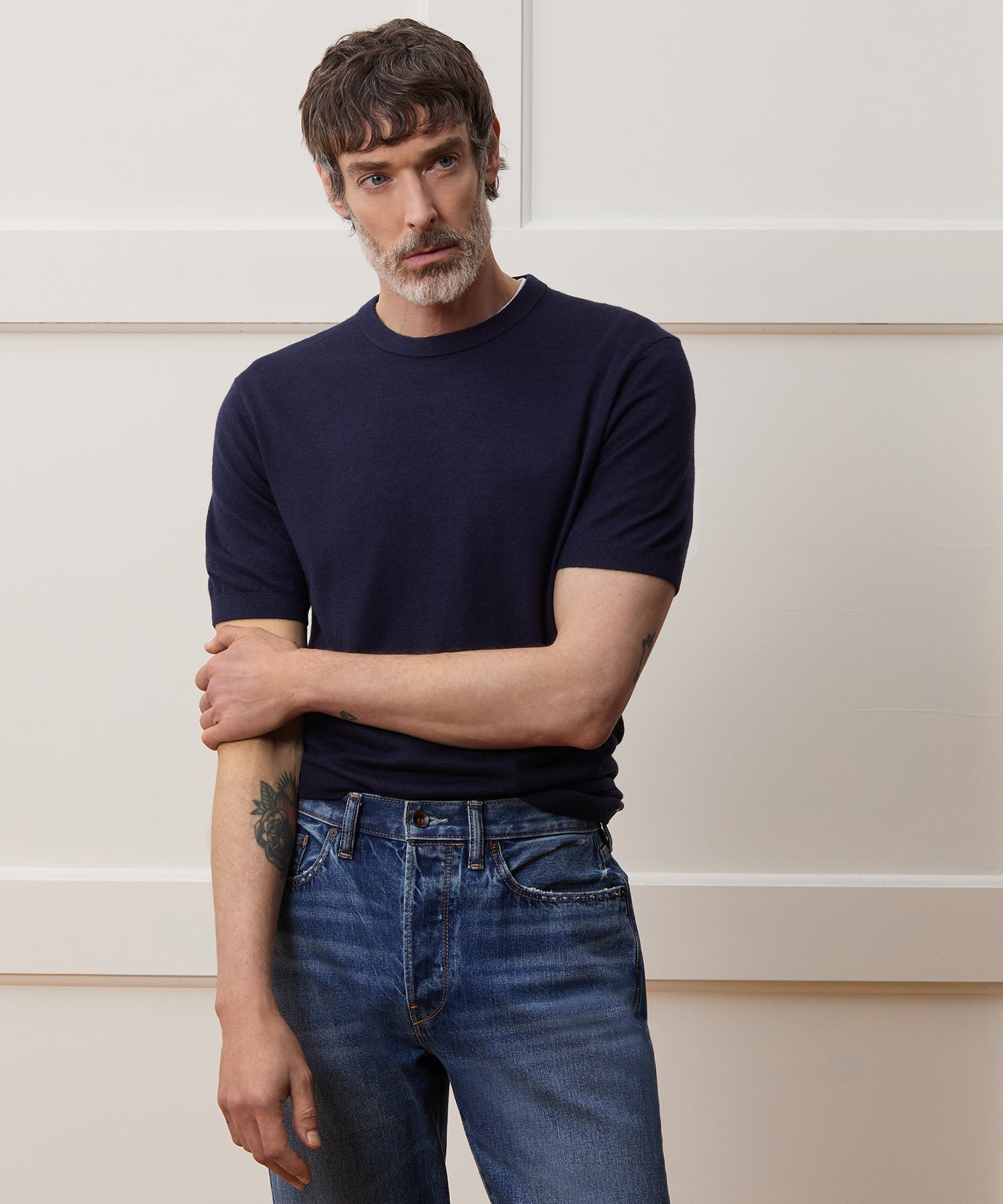 Silk-Cashmere Tee - Image 2
