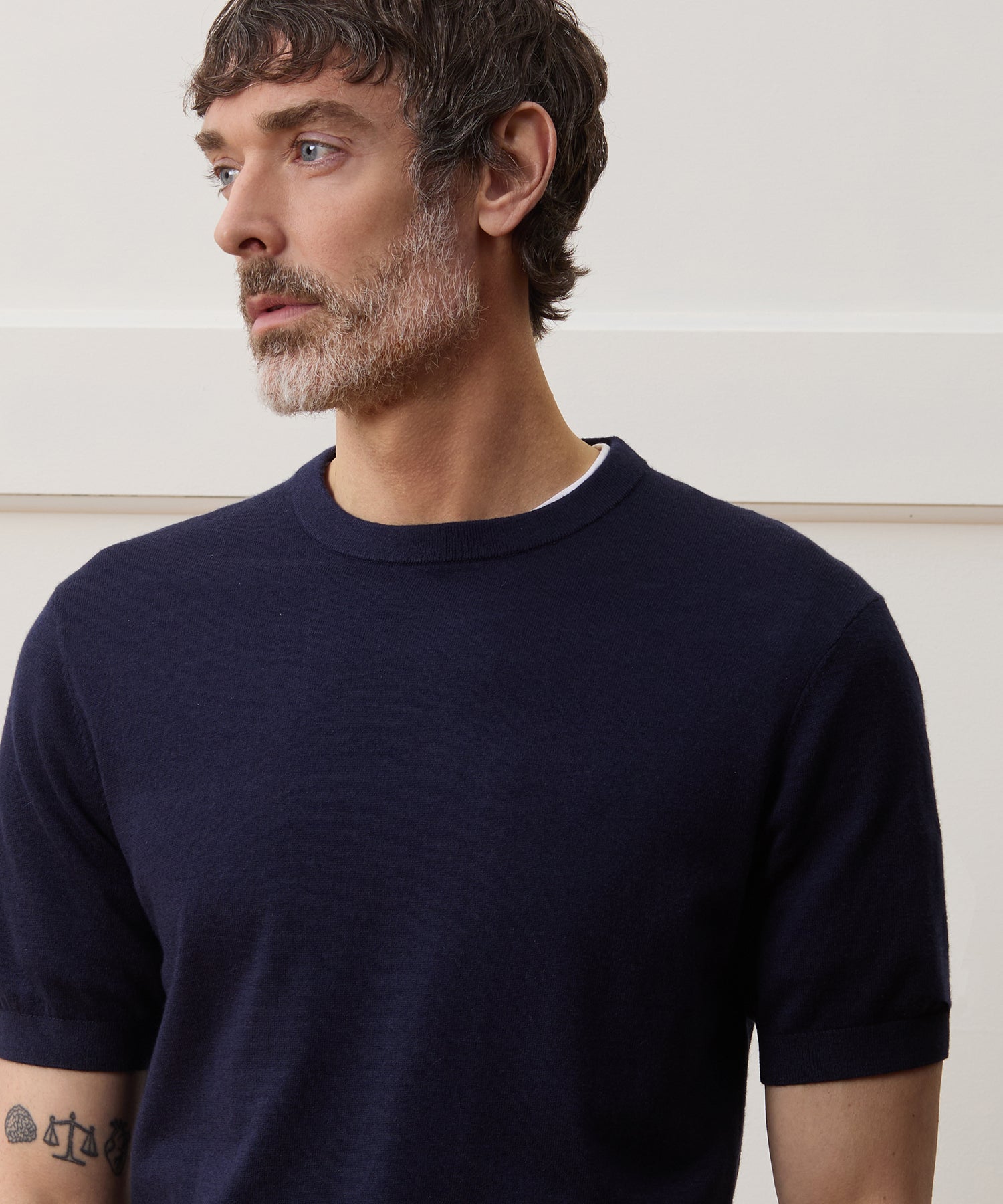 Silk-Cashmere Tee - Image 4
