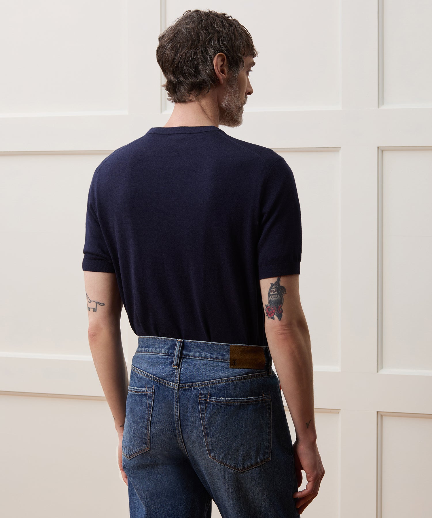 Silk-Cashmere Tee - Image 5