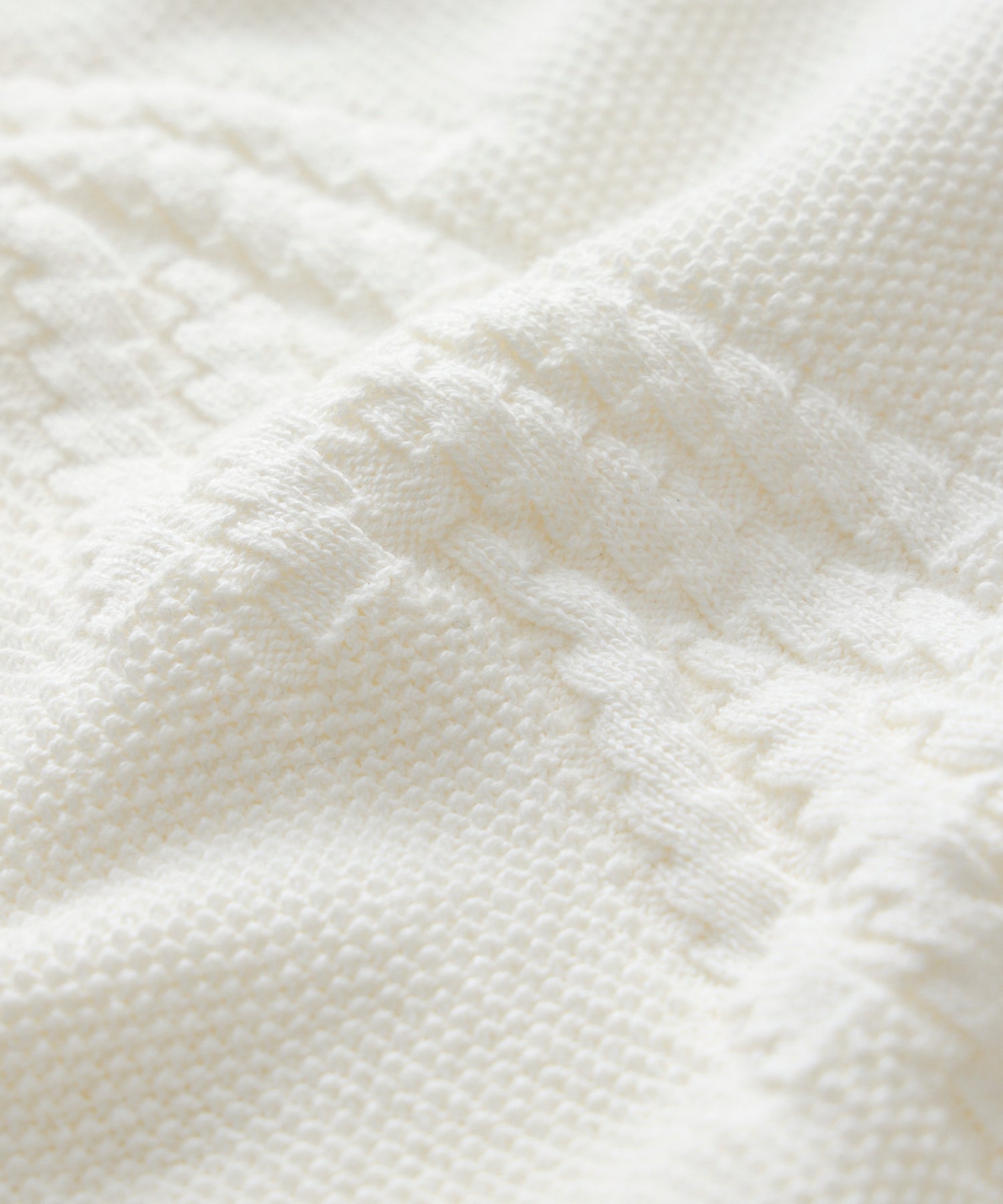 Cotton V-Neck Fisherman Sweater - Image 6