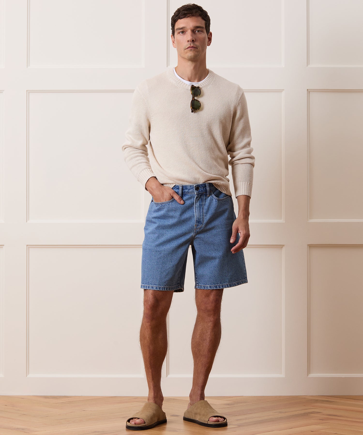 8 Relaxed Denim Short - Image 3