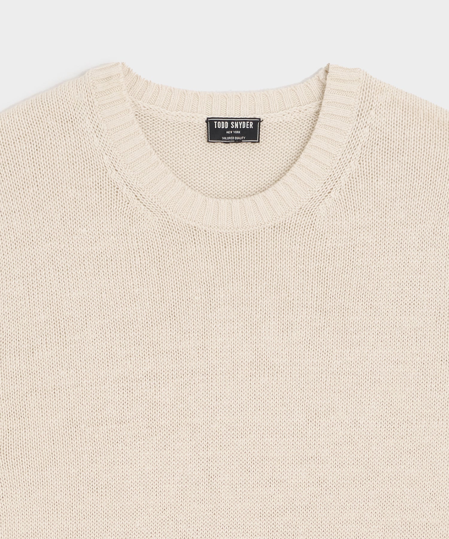 Linen Crewneck Sweater - Image 6