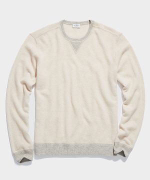 Cashmere Sweatshirt in Oatmeal
