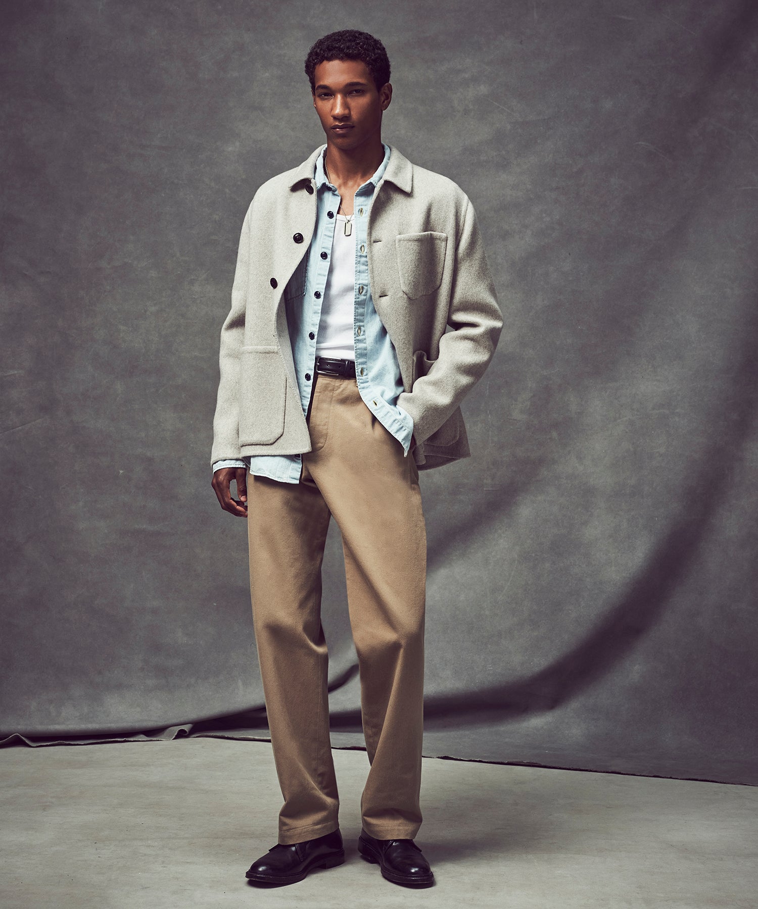 Italian Cashmere Chore Coat - Image 3