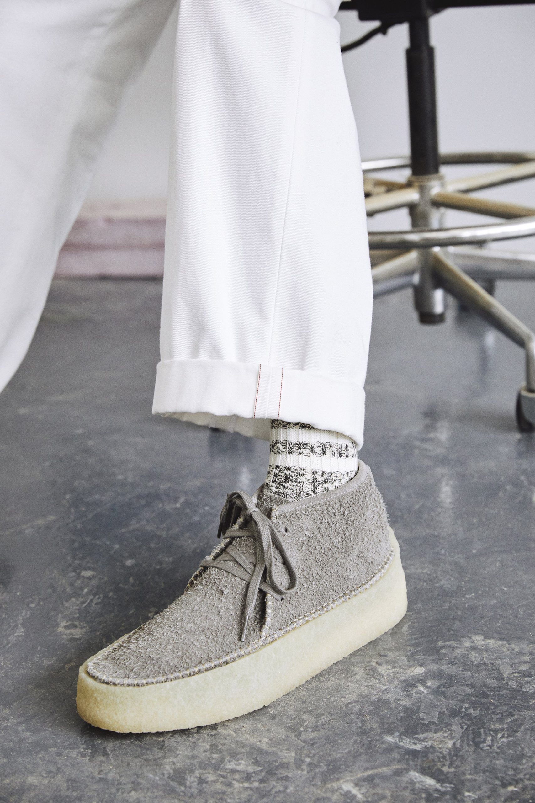 Todd Snyder X Clarks Originals Caravan Boot in Gray - Image 8